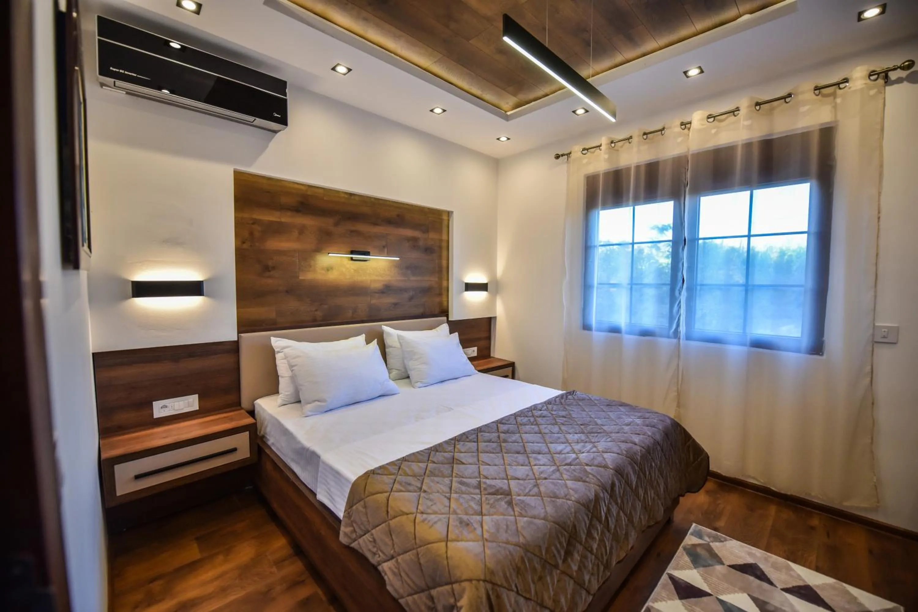 Bed in Giardino Lux Apartments