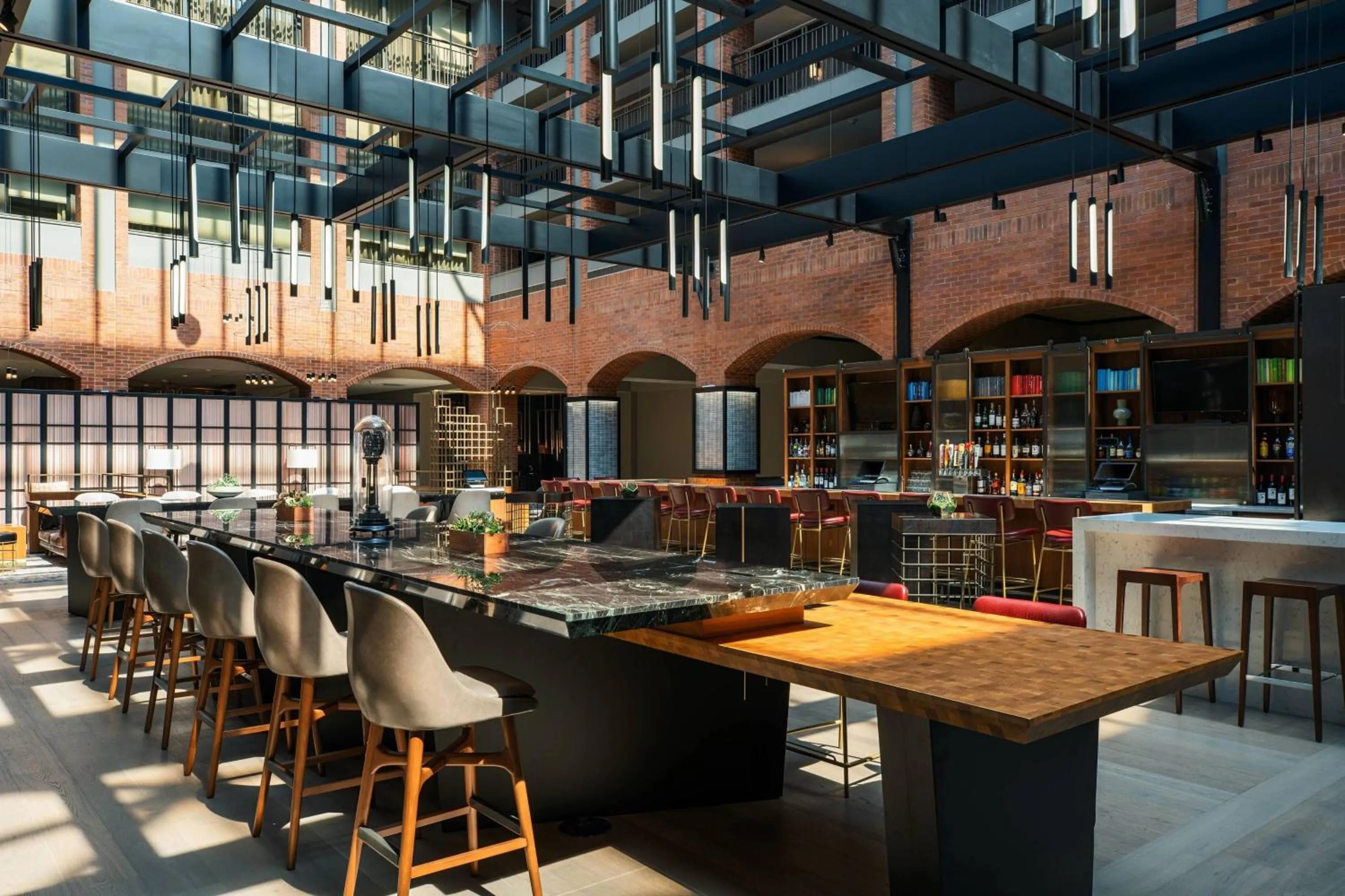 Lounge or bar in Philadelphia Marriott Old City