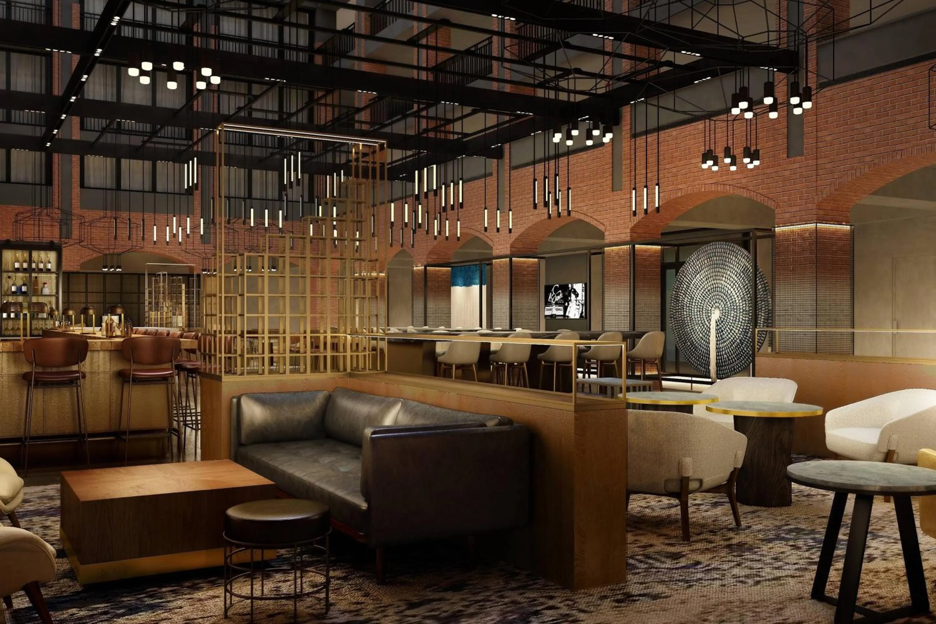 Lounge or bar in Philadelphia Marriott Old City