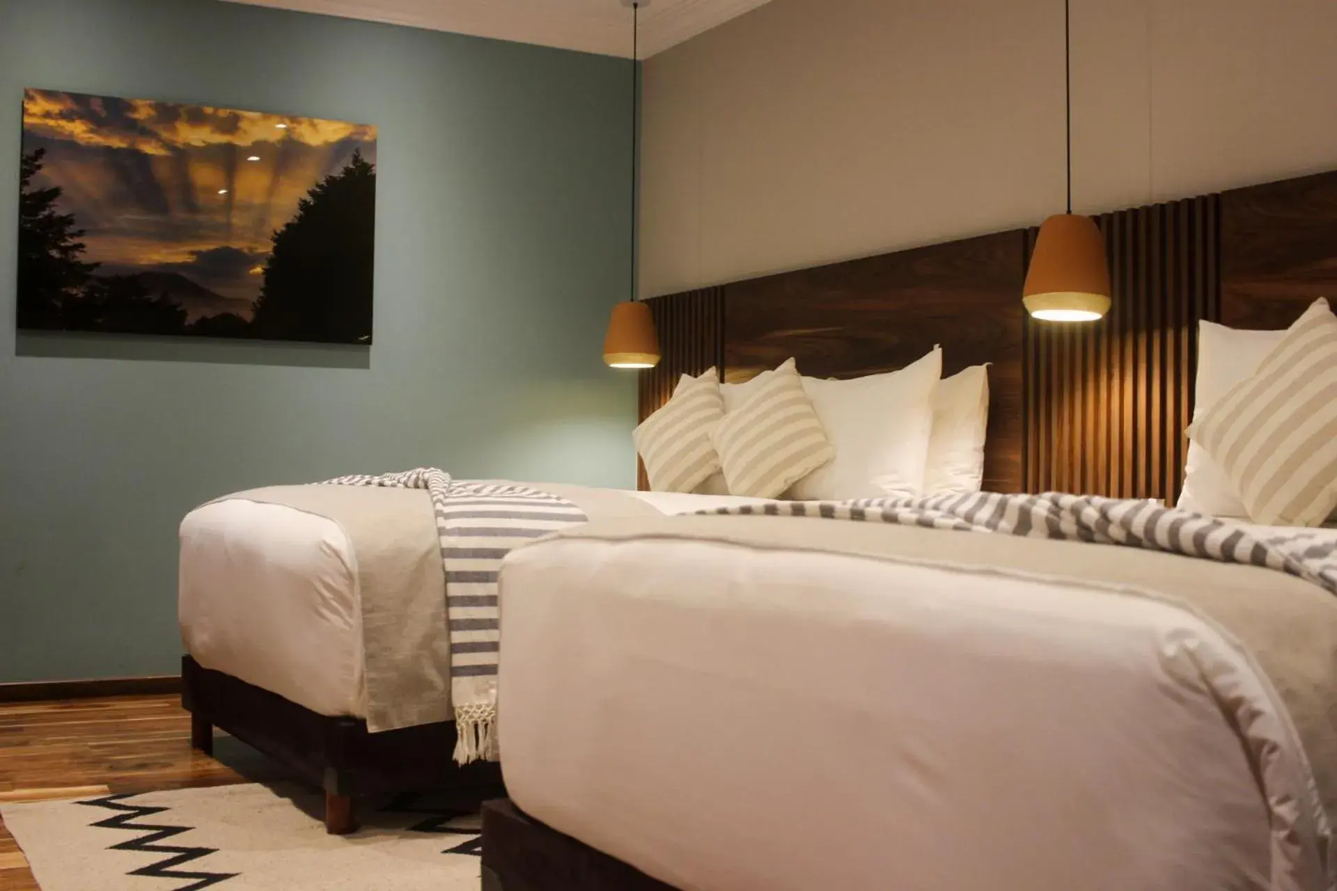 Deluxe Twin Room in Casa Santiago Hotel Boutique Deluxe Twin Room in Casa Santiago Hotel Boutique