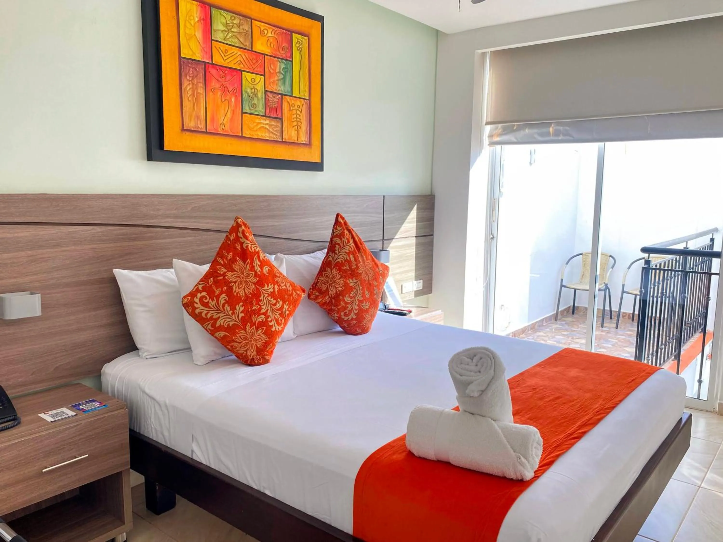 Bed in Hotel Boutique Marbore