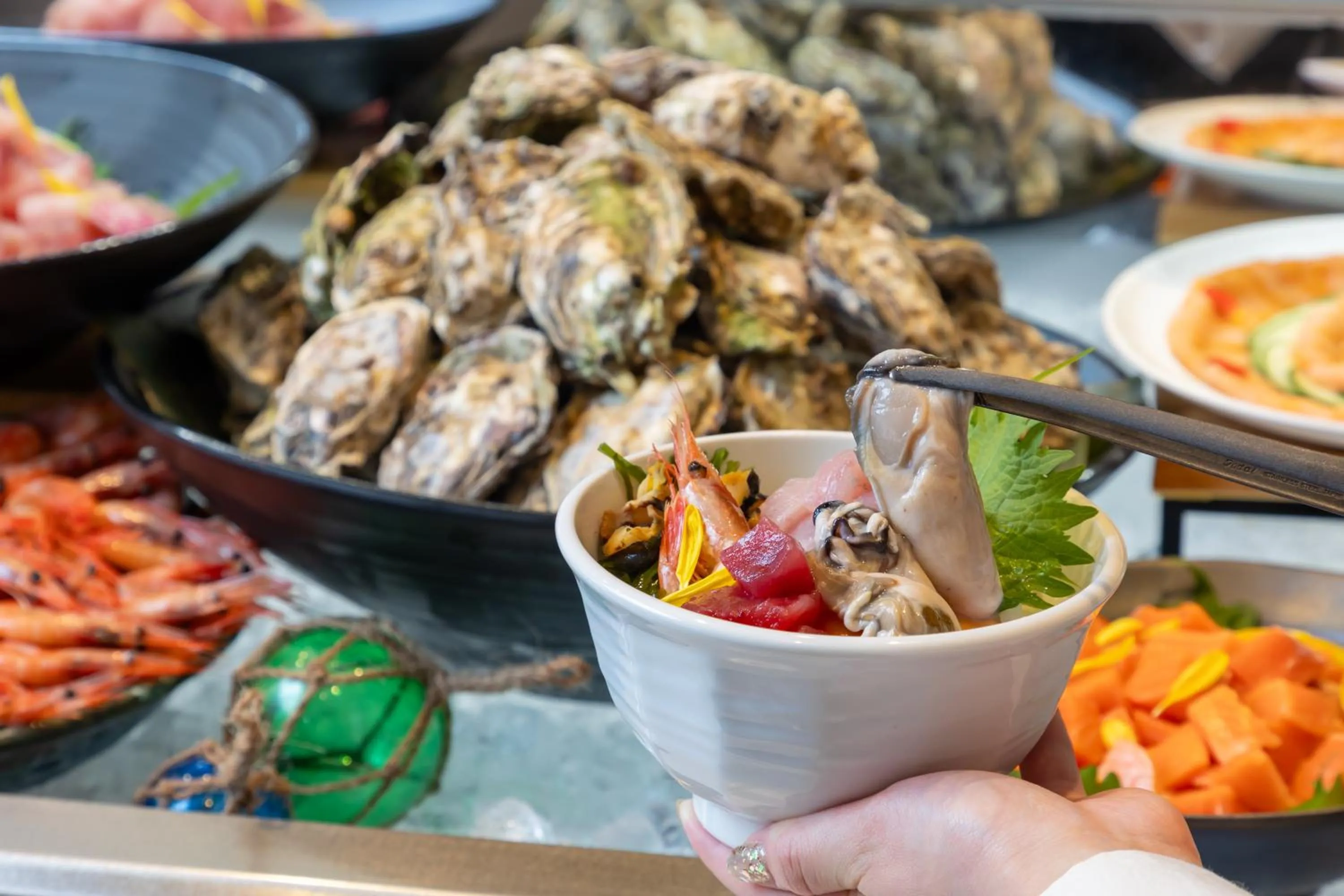 Dinner in KAMENOI HOTEL Kujukuri