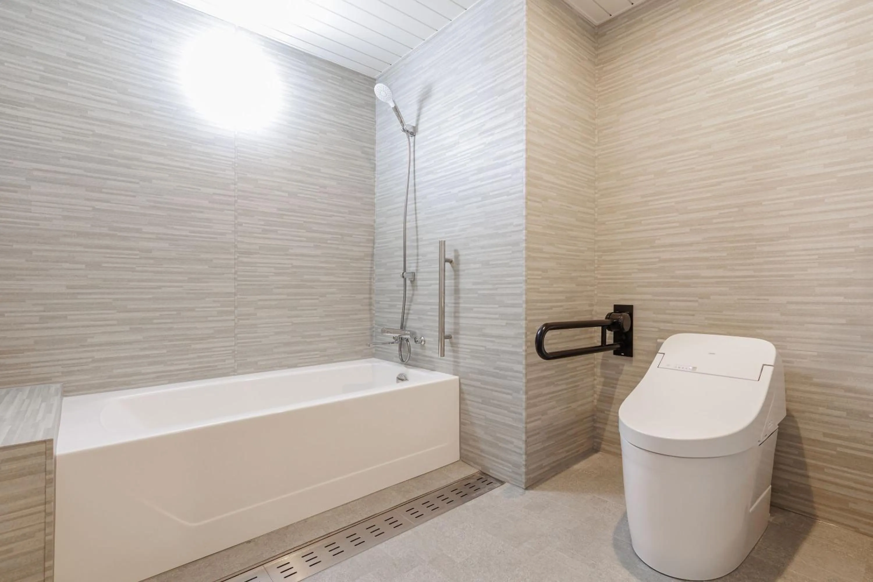 Shower in KAMENOI HOTEL Kujukuri