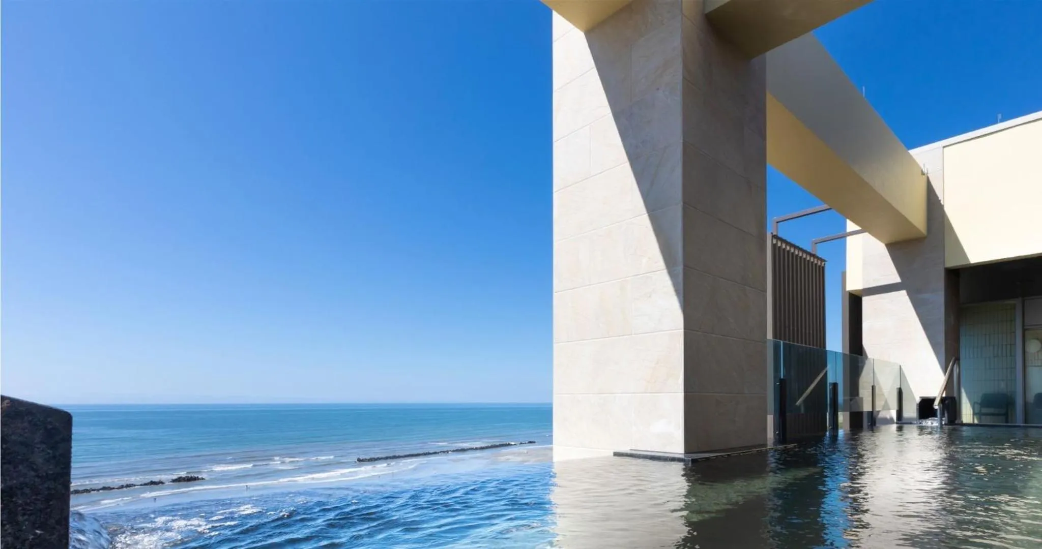 Hot Spring Bath in KAMENOI HOTEL Kujukuri