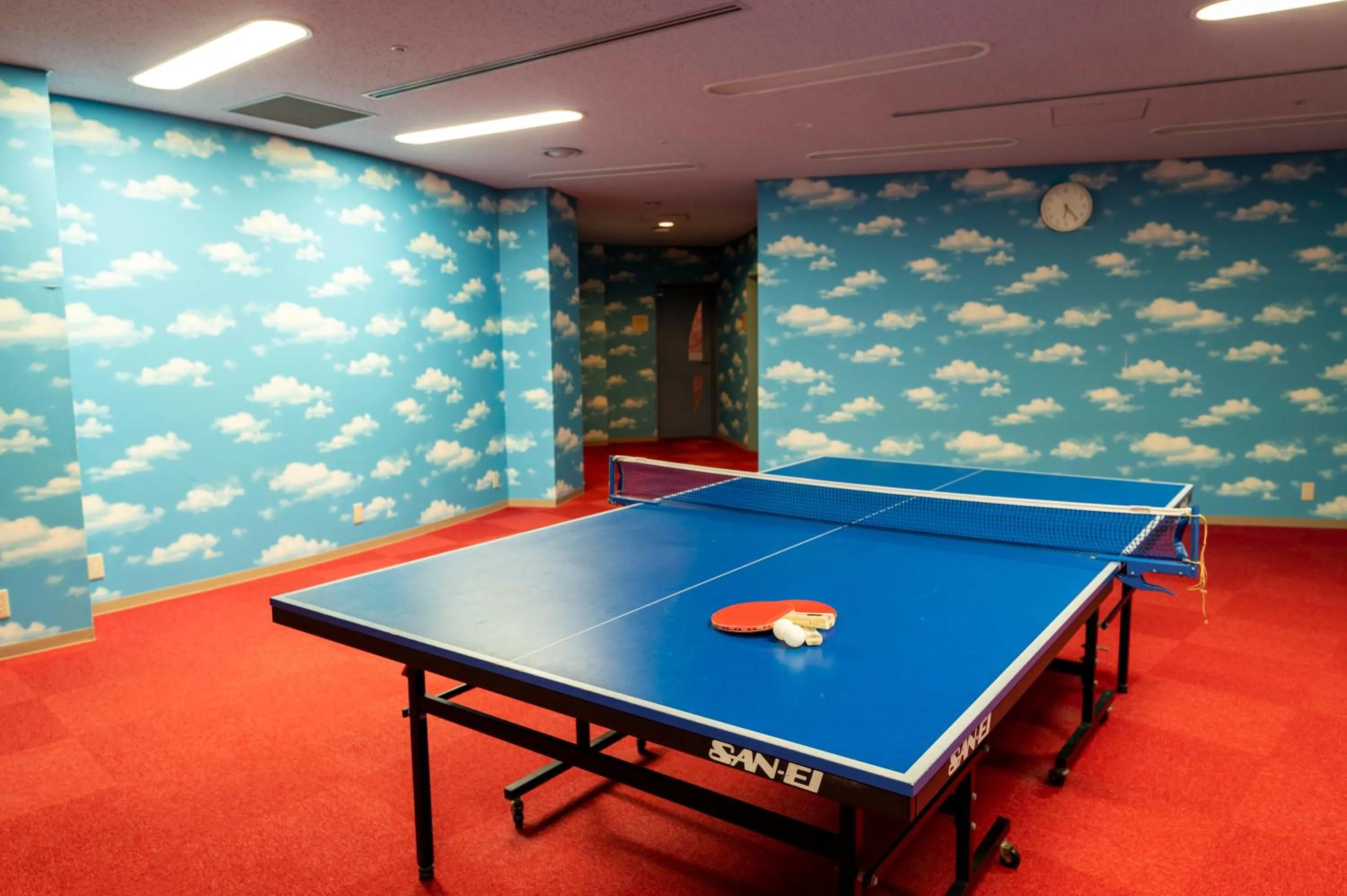 Table tennis in KAMENOI HOTEL Kujukuri