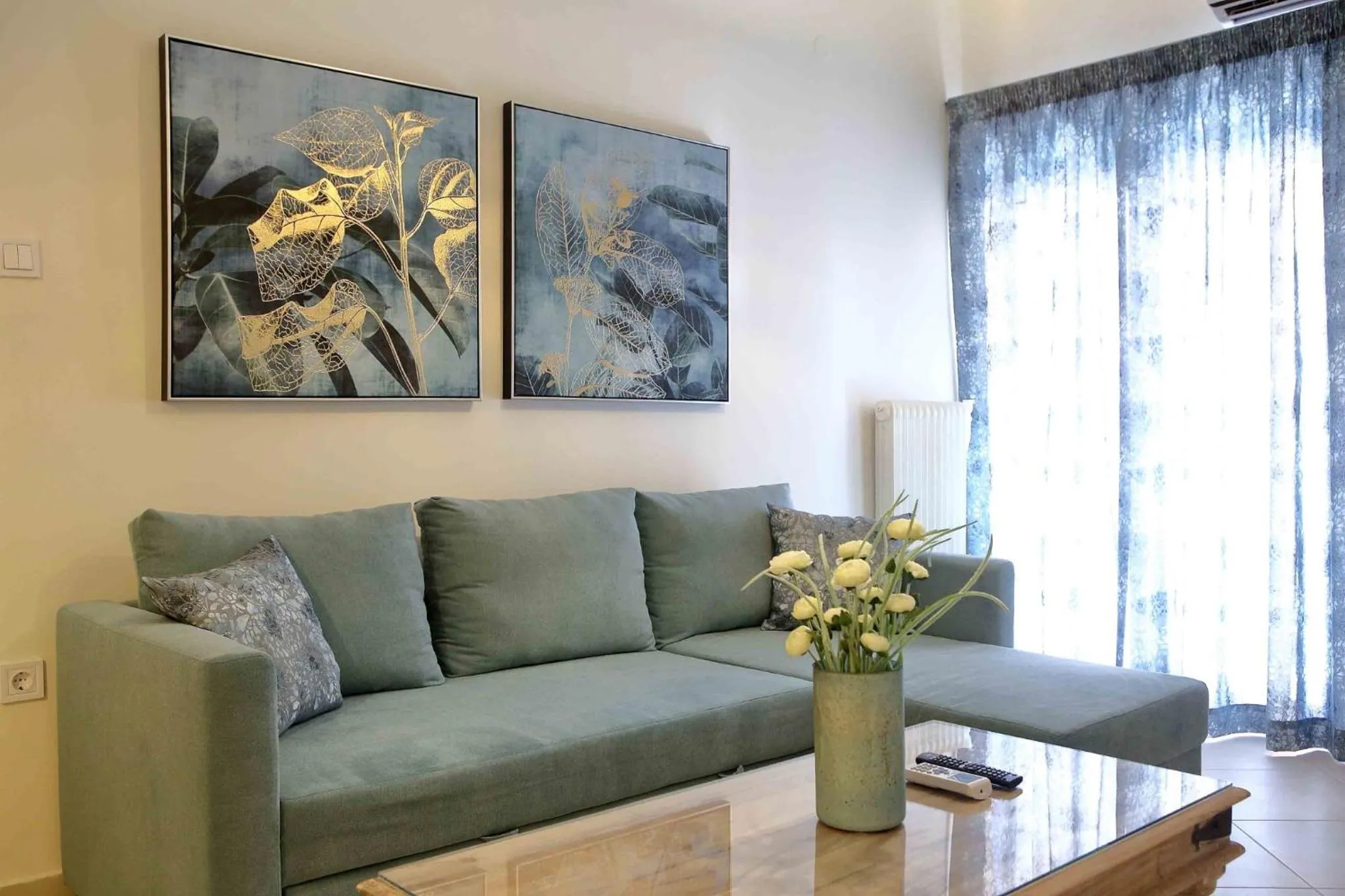 Living room in Best House, Anakreontos, Perivolaki, Nikaia, P...