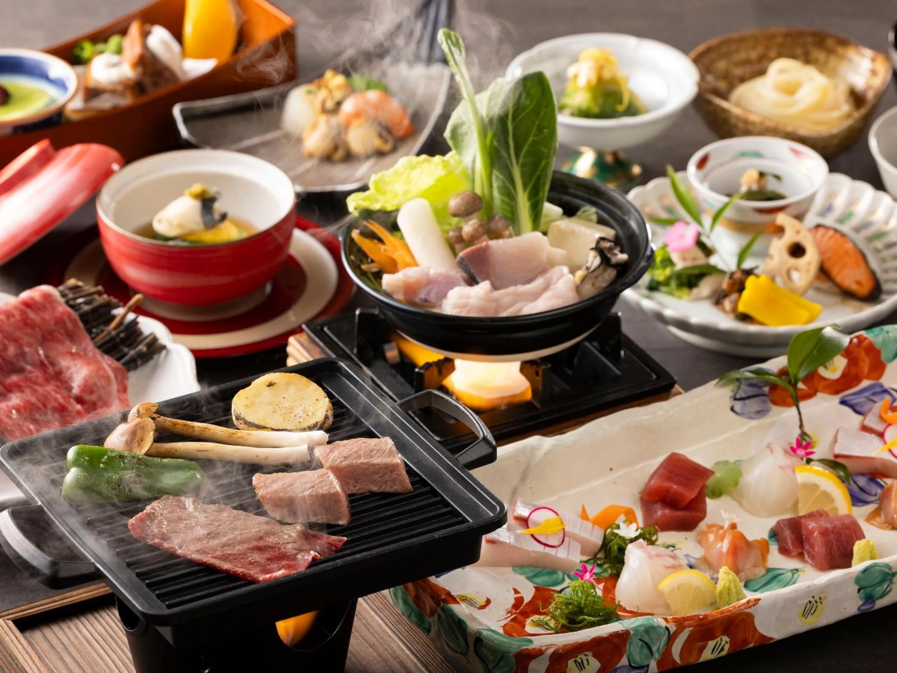 Food in KAMENOI HOTEL Kanonji