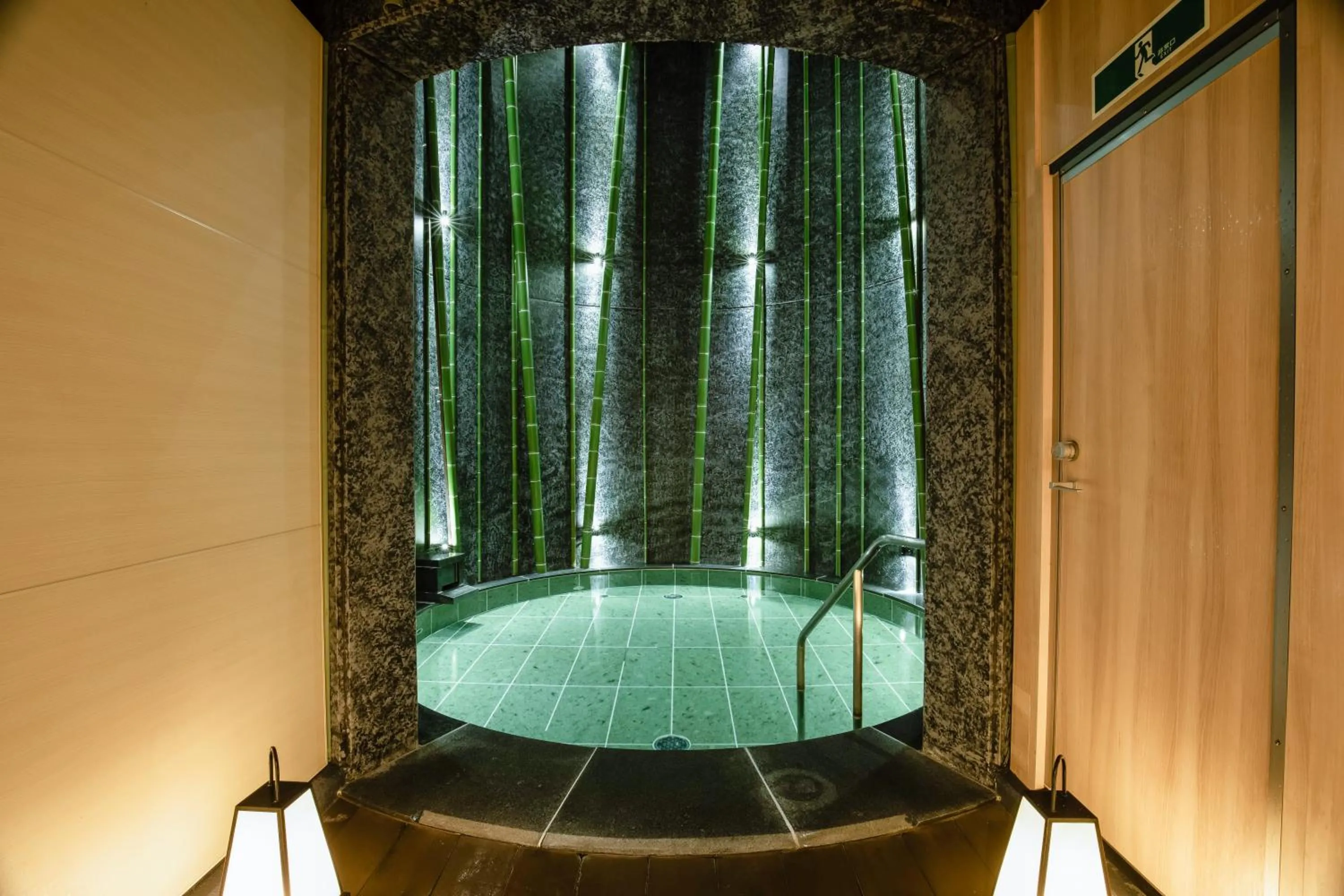 Open Air Bath in KAMENOI HOTEL Kanonji