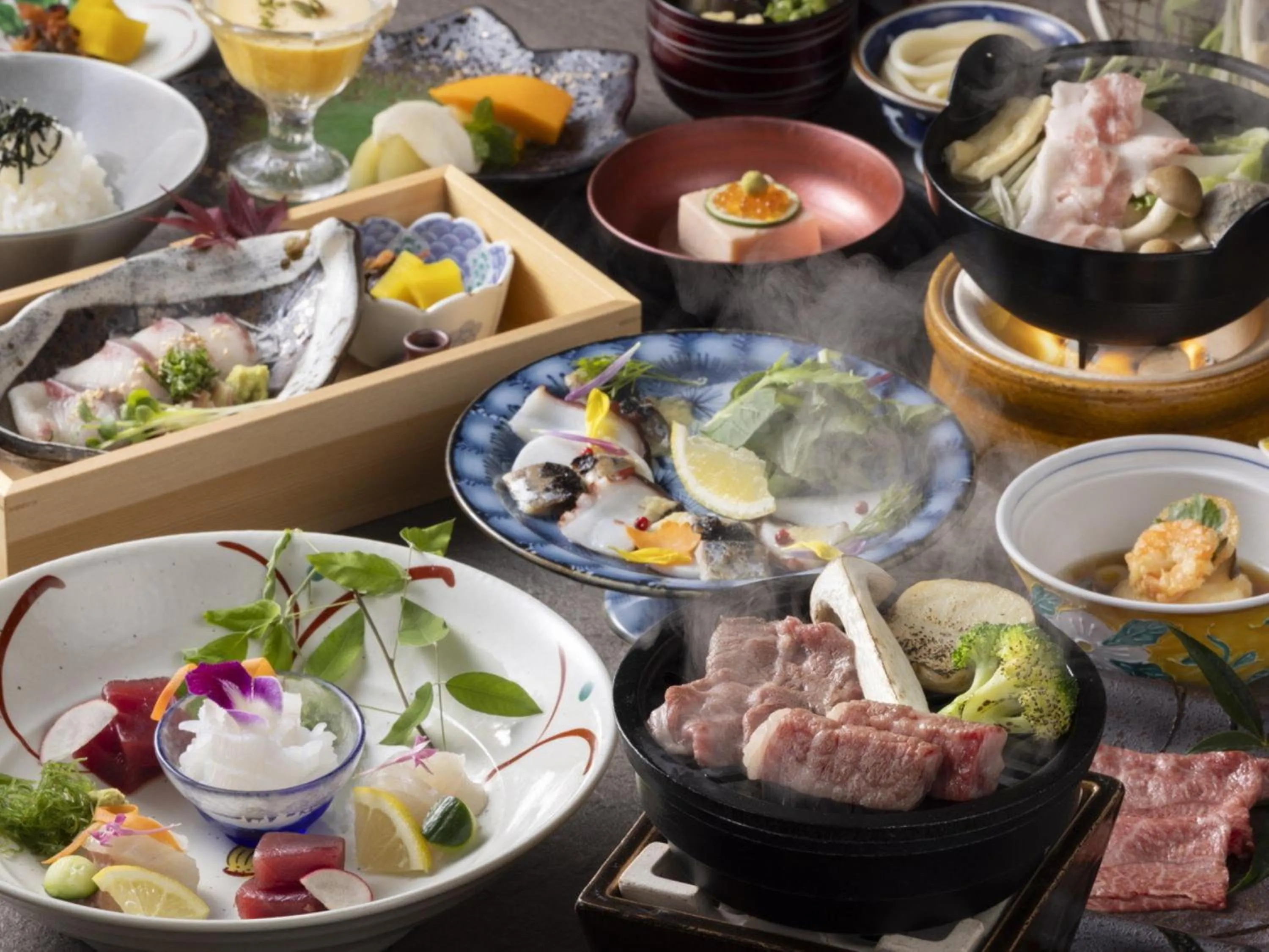 Meals in KAMENOI HOTEL Kanonji