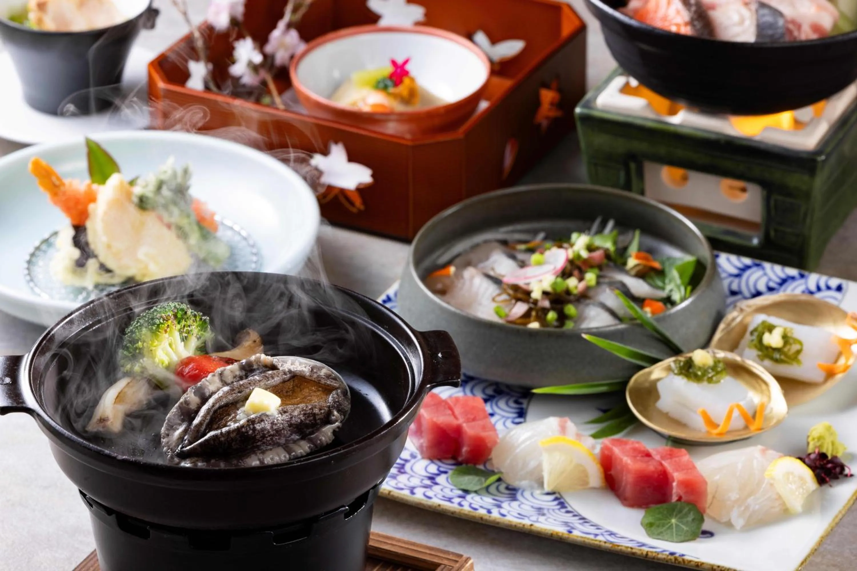 Dinner in KAMENOI HOTEL Kanonji