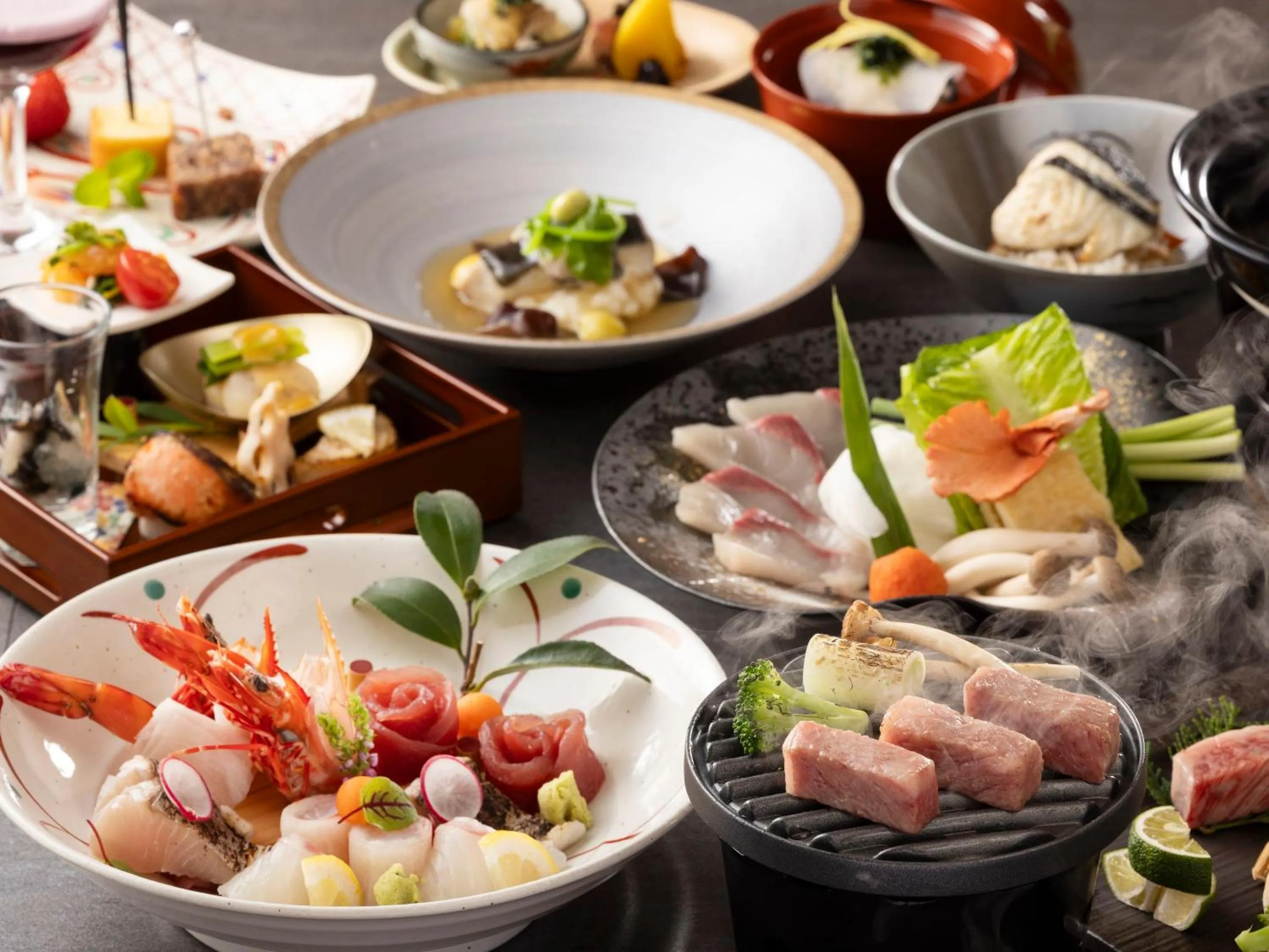 Food in KAMENOI HOTEL Kanonji