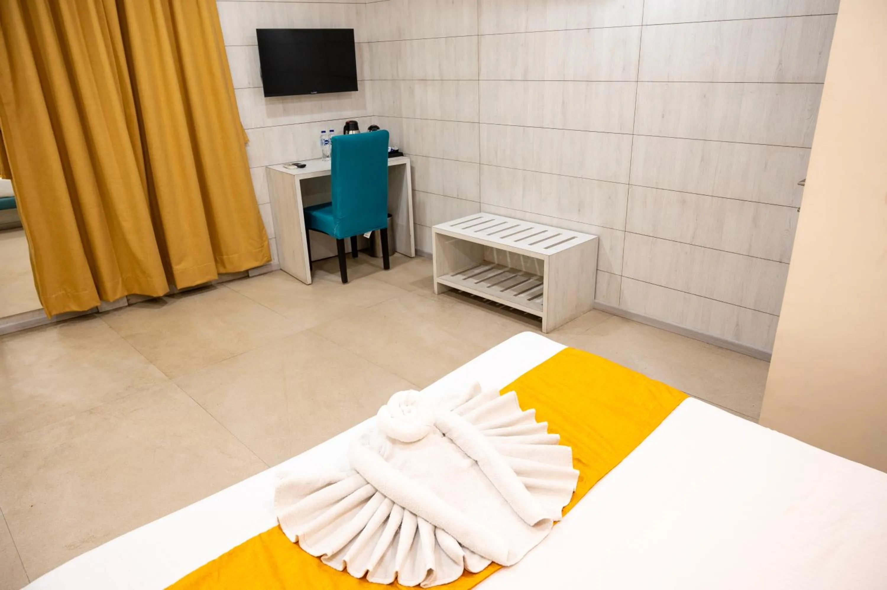 TV and multimedia, Bed in The Opus Kolkata - A Boutique Hotel