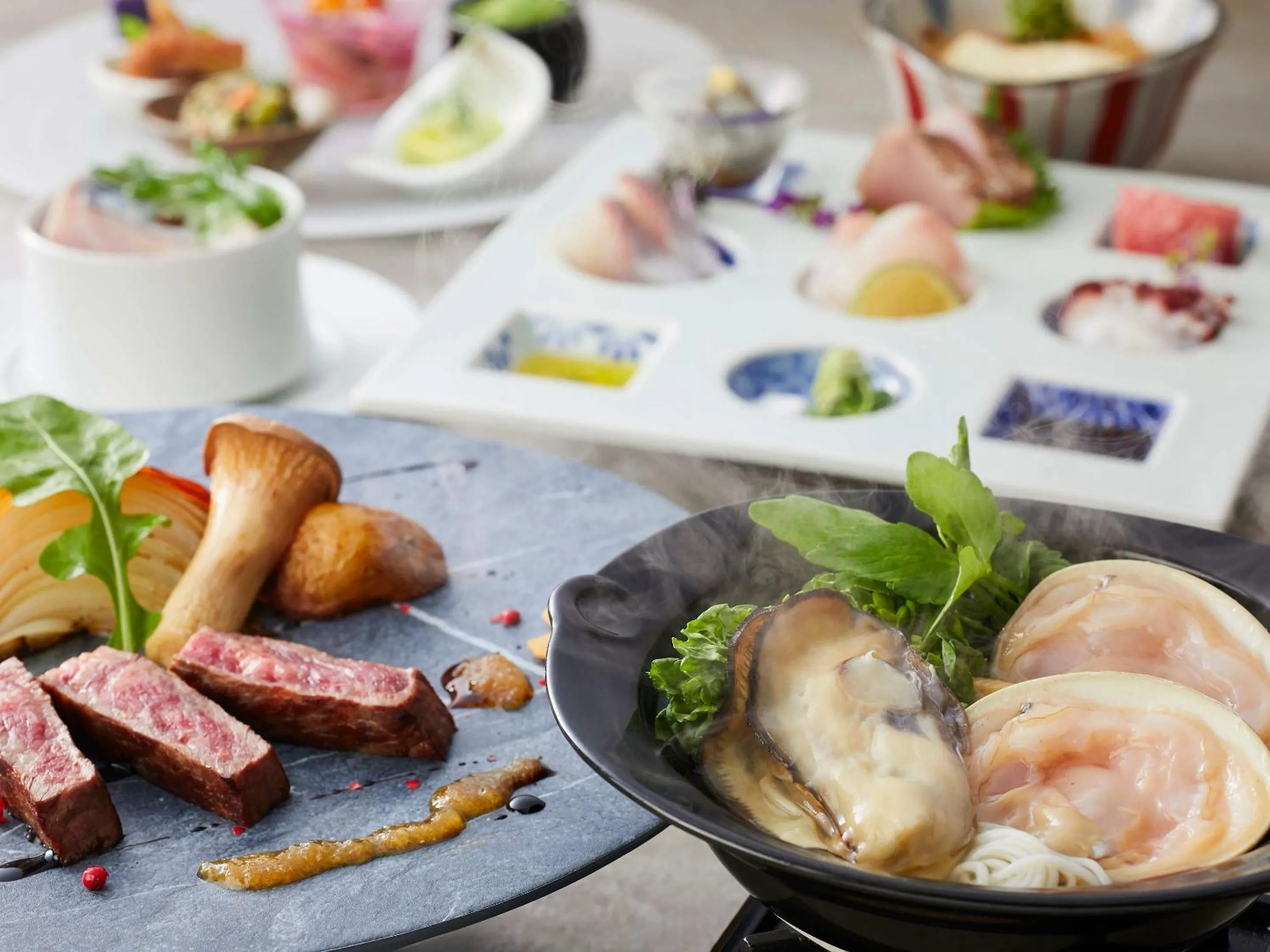 Dinner in KAMENOI HOTEL Ako