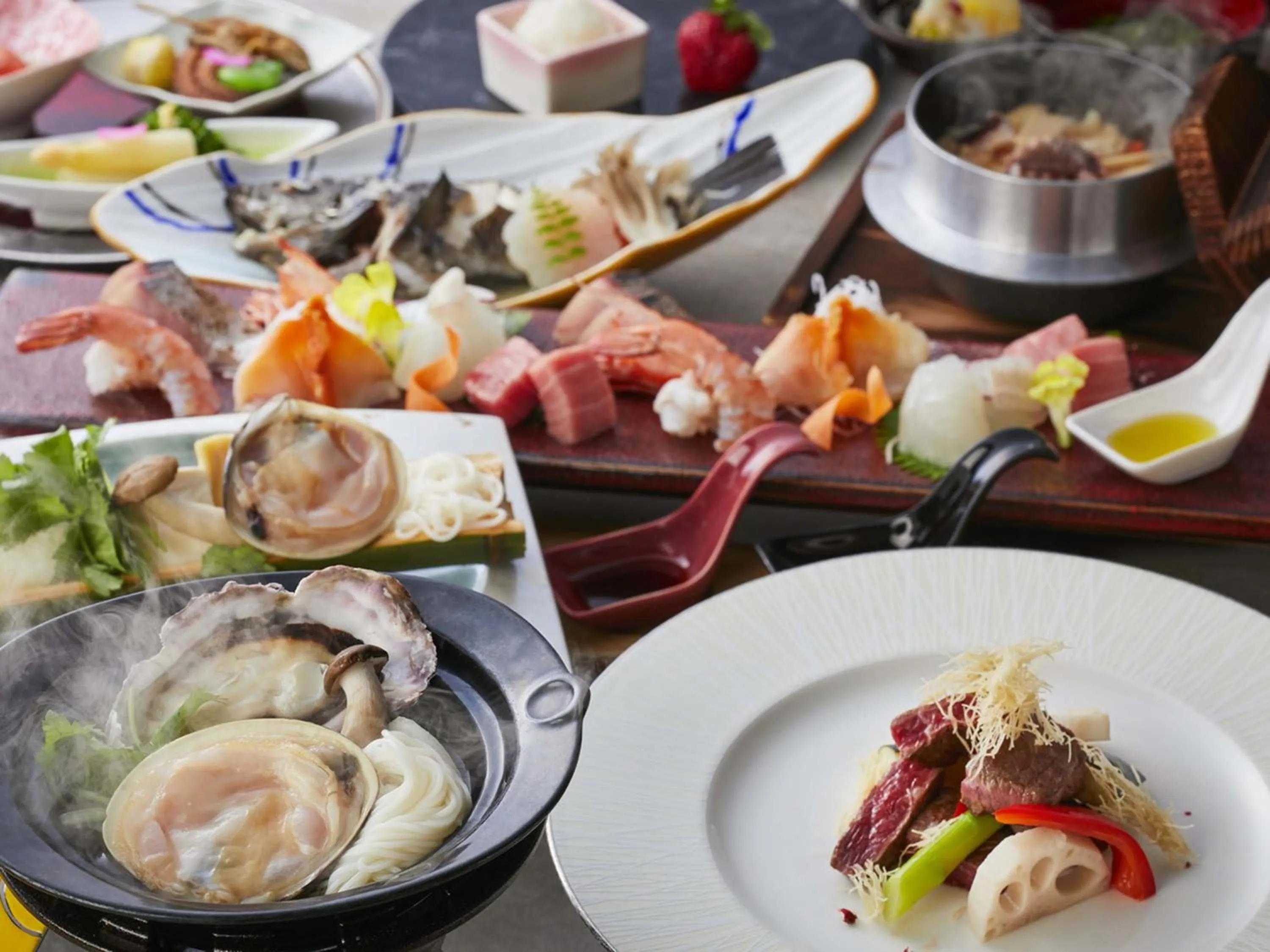 Dinner in KAMENOI HOTEL Ako