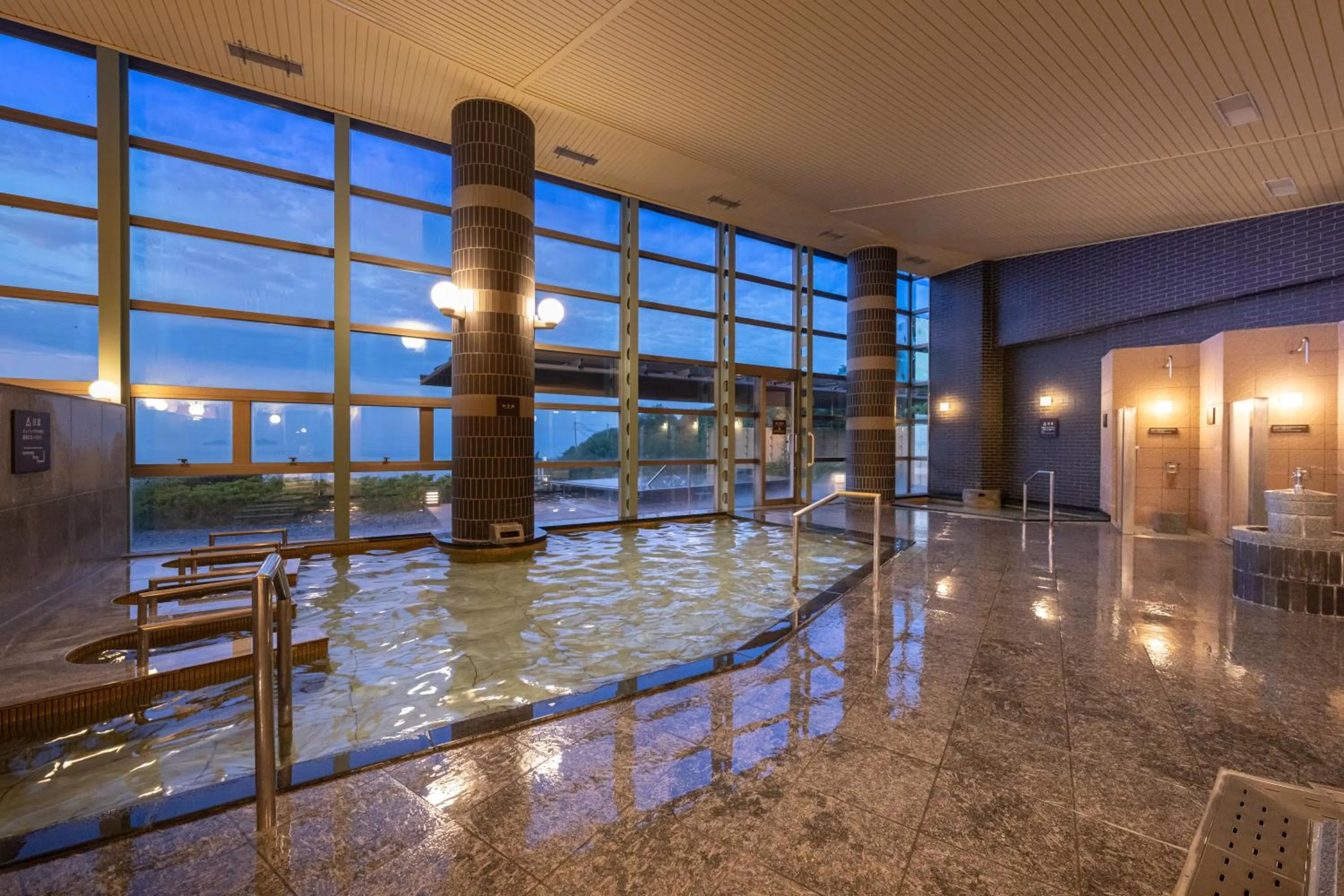 Hot Spring Bath in KAMENOI HOTEL Ako