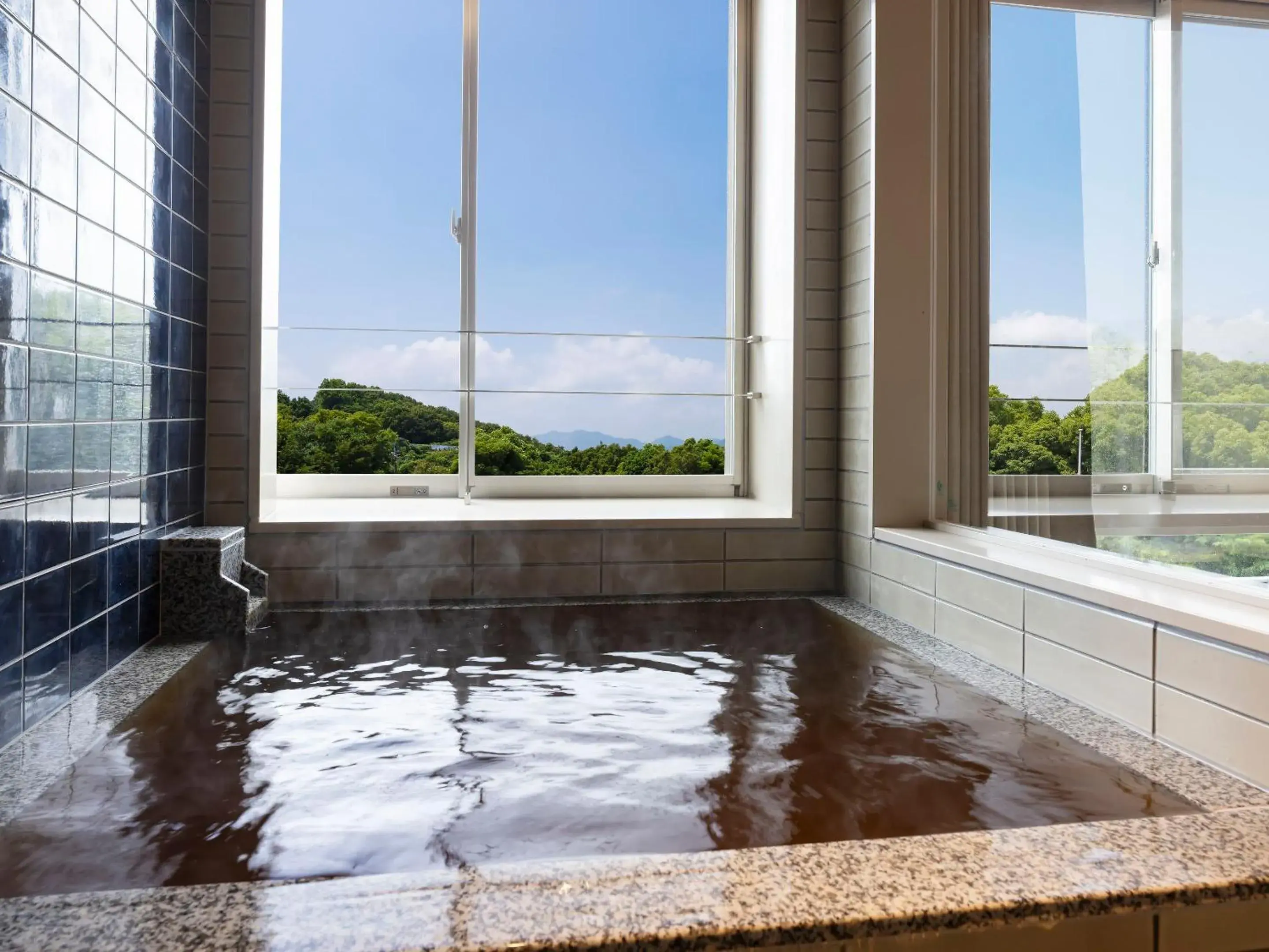 Deluxe Room with Hot Spring Semi-Open-Air Bath in KAMENOI HOTEL Ako Deluxe Room with Hot Spring Semi-Open-Air Bath in KAMENOI HOTEL Ako