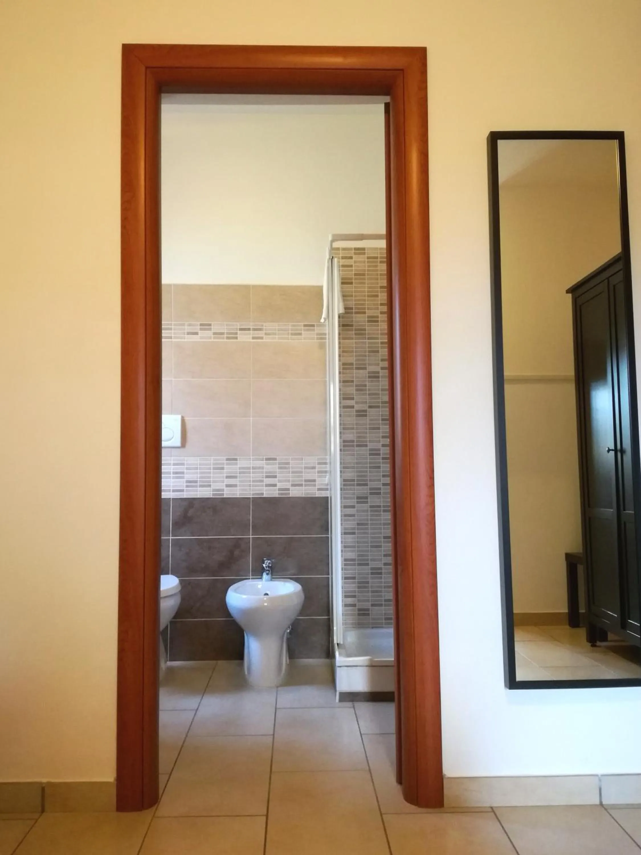 Shower in The Yellow House