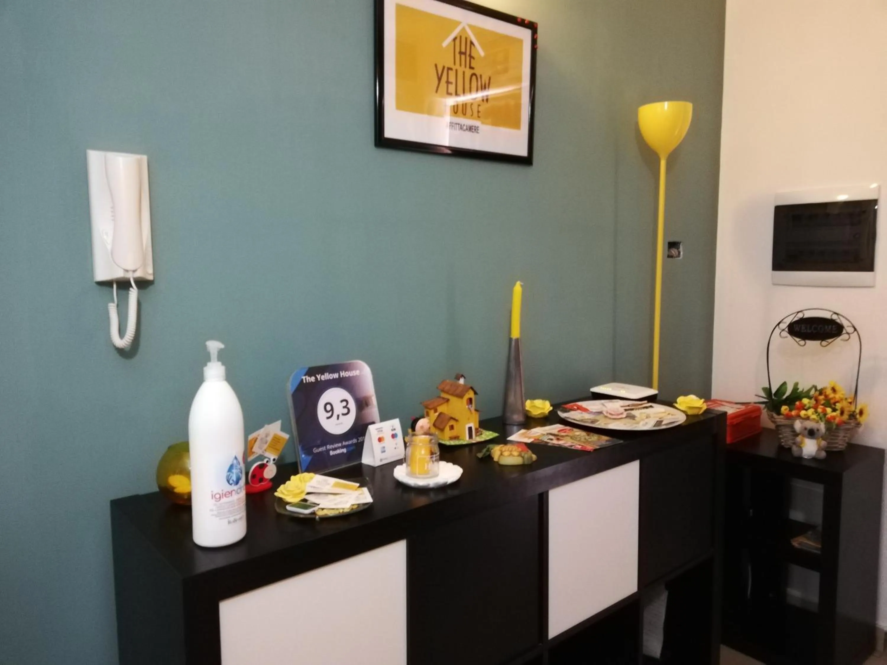 Property logo or sign in The Yellow House