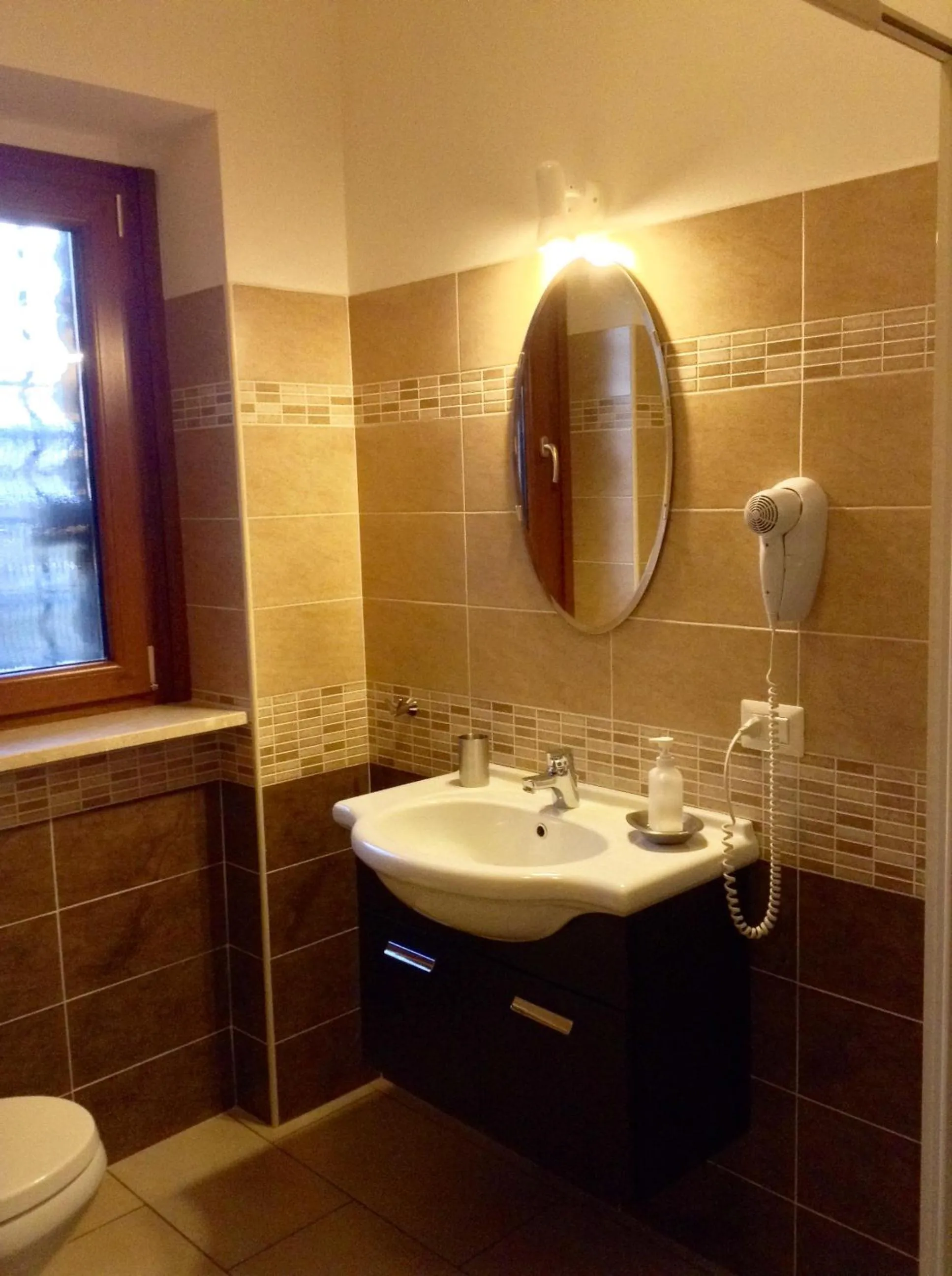 Bathroom in The Yellow House
