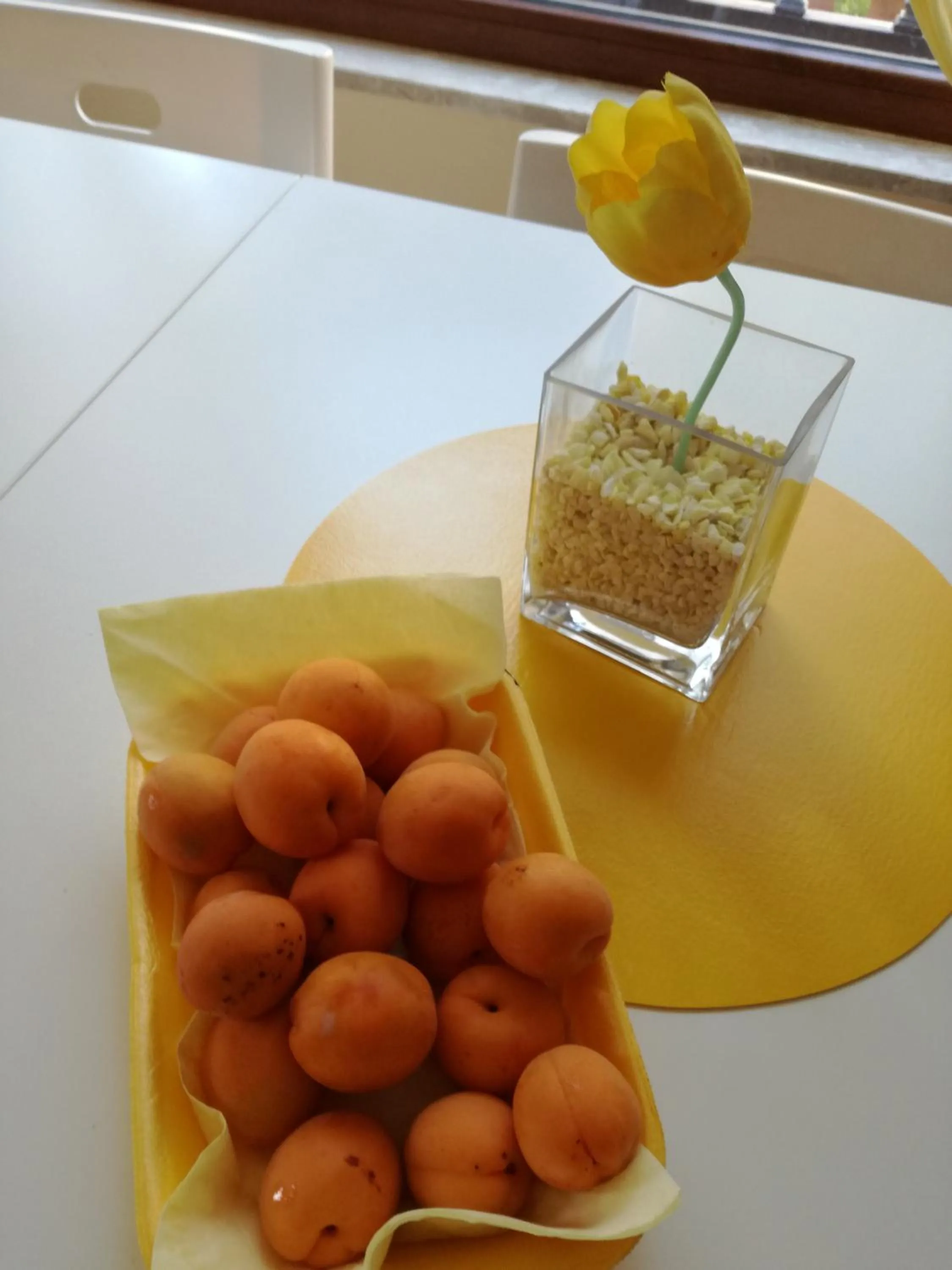 Food close-up in The Yellow House