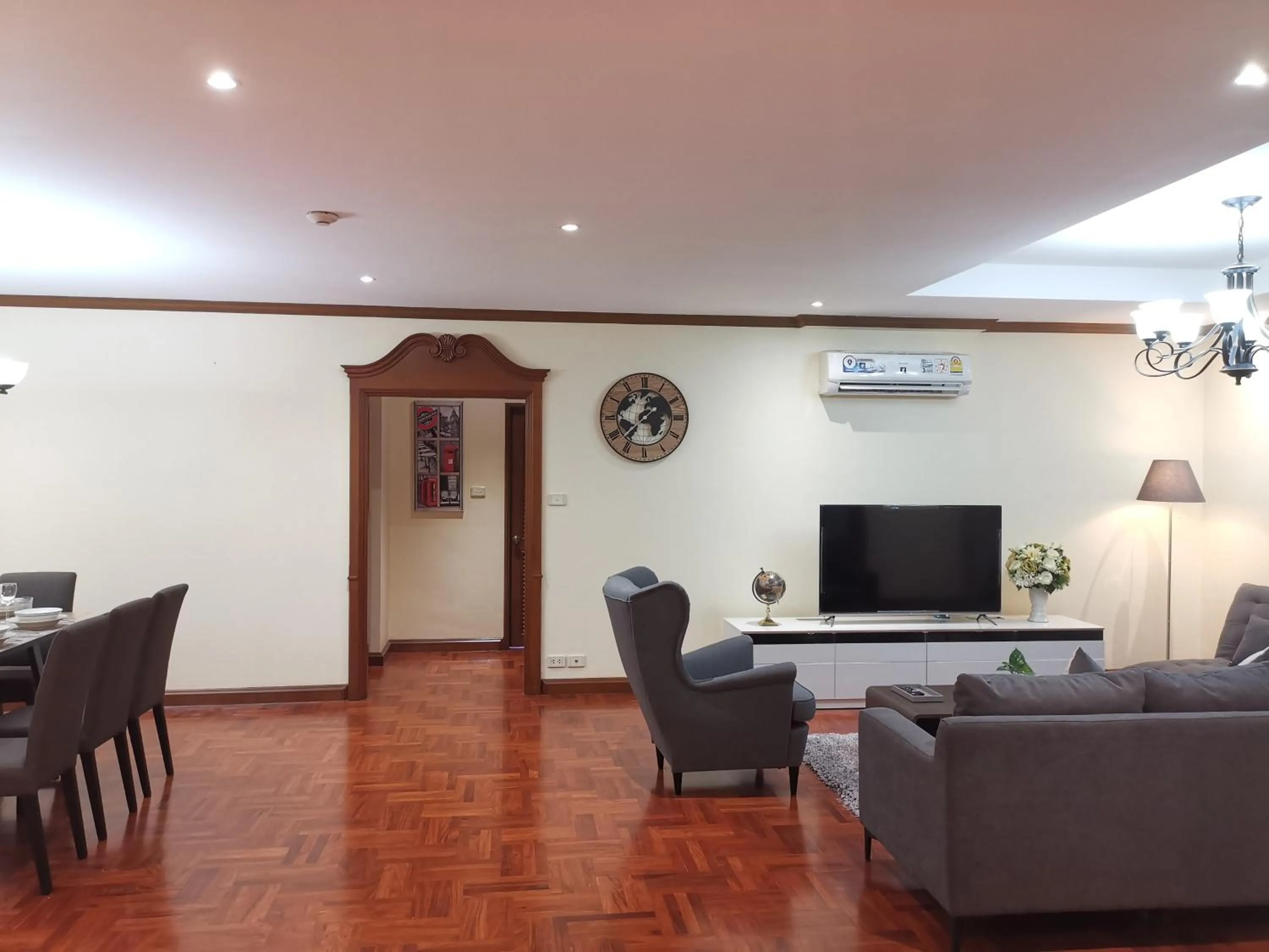 Living room in NT Place Sukhumvit Suites