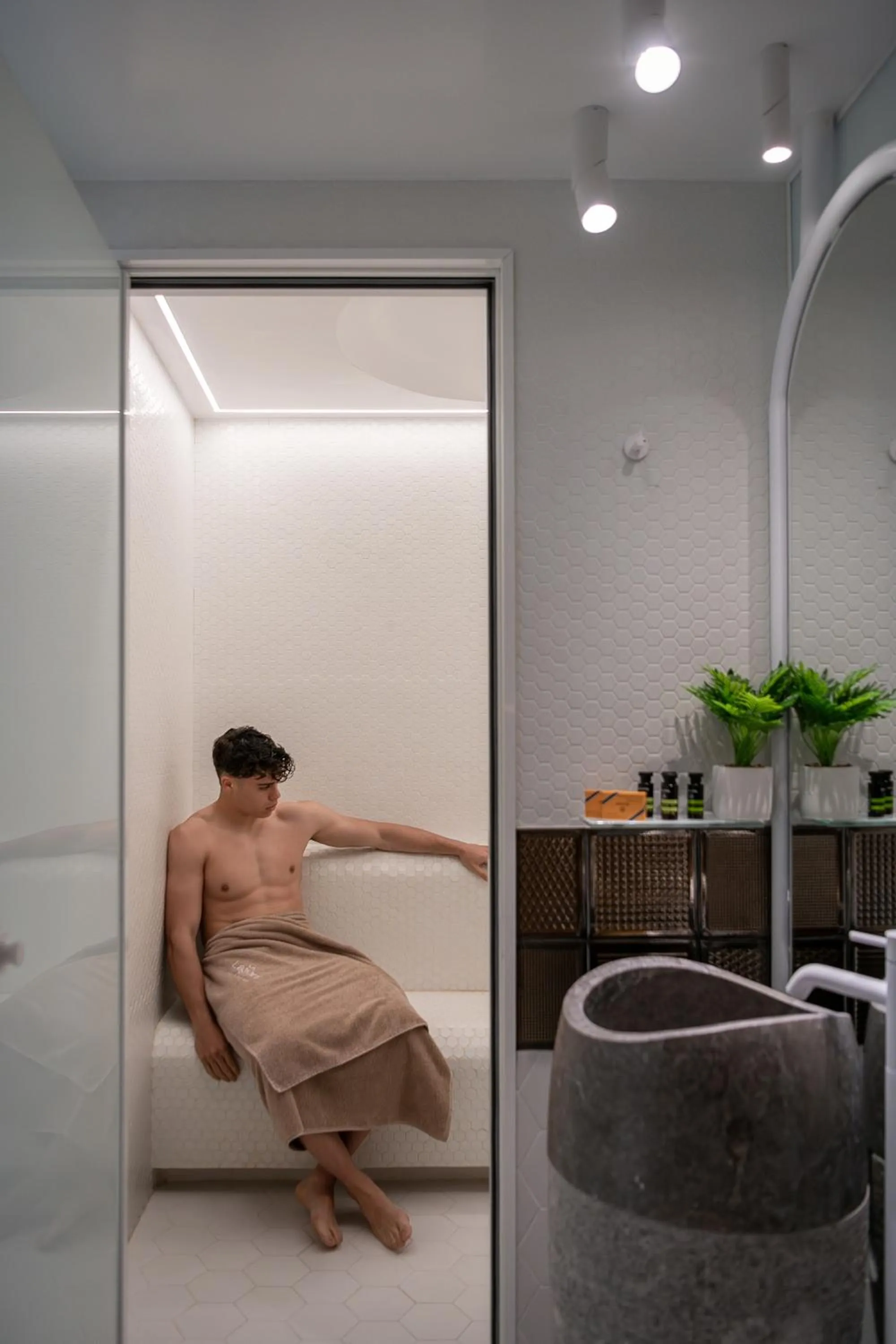 Steam room in Lagon Life Spirit Boutique Hotel - Adults Only