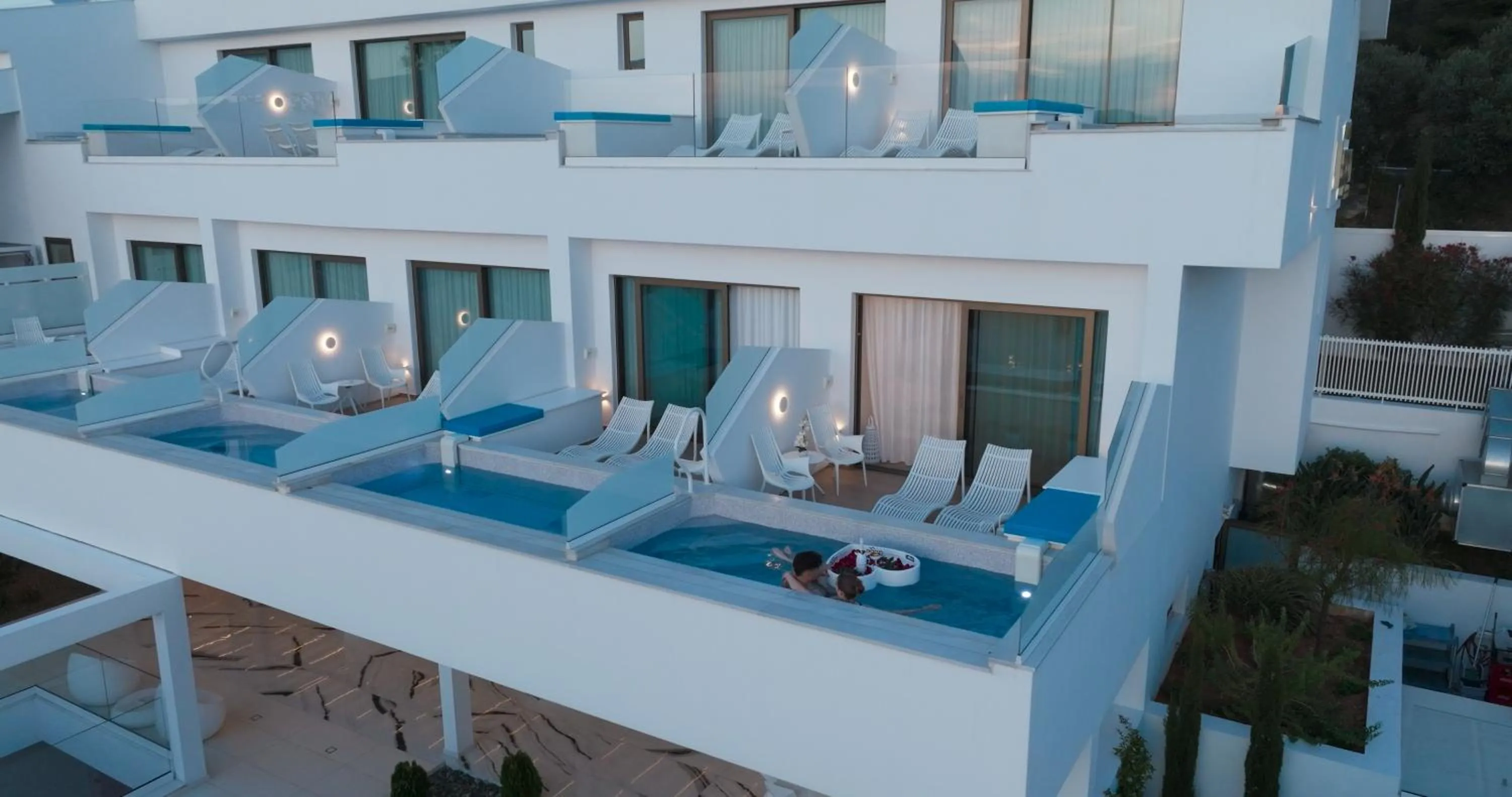 Swimming pool in Lagon Life Spirit Boutique Hotel - Adults Only