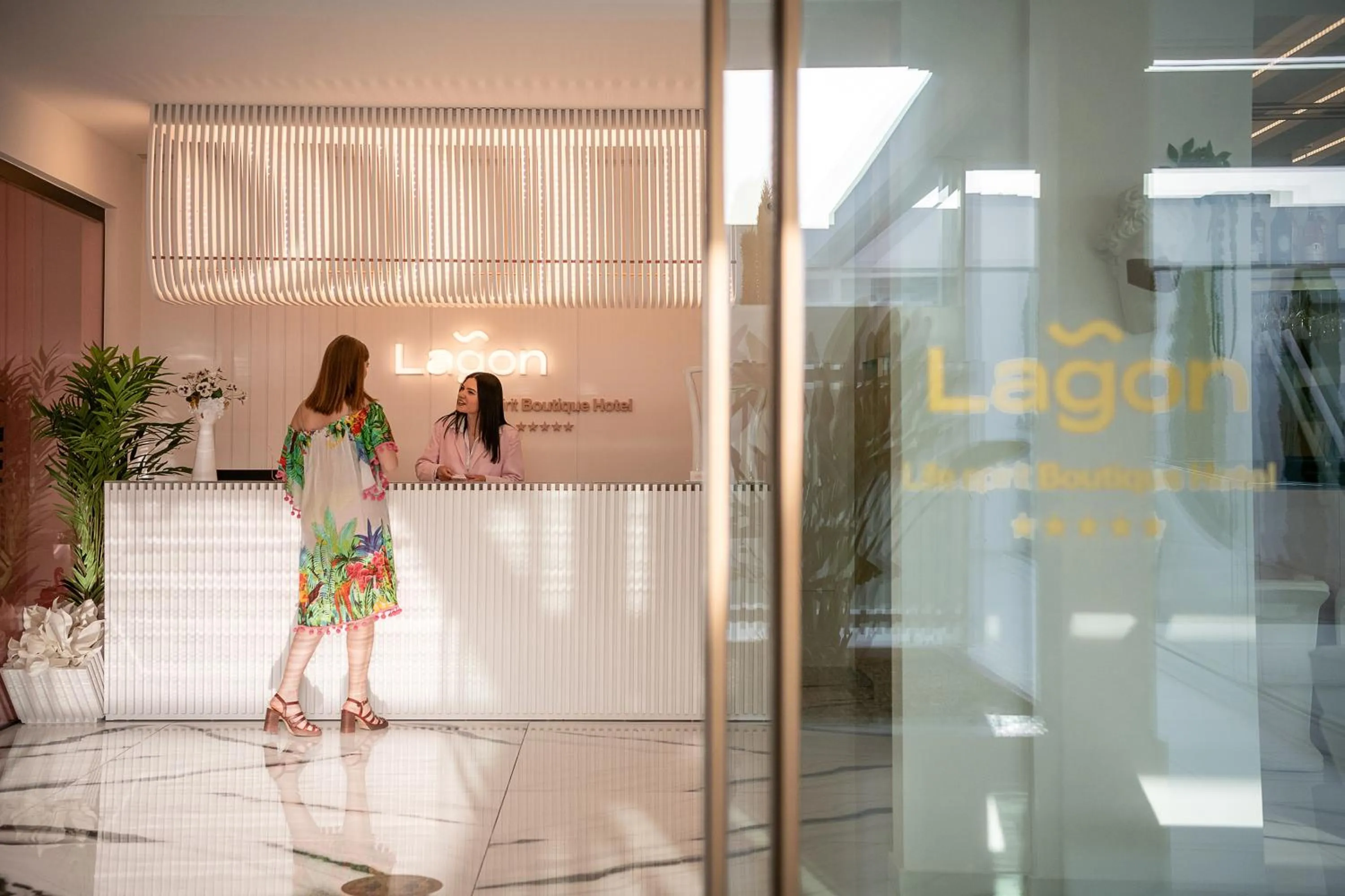 Lobby or reception in Lagon Life Spirit Boutique Hotel - Adults Only