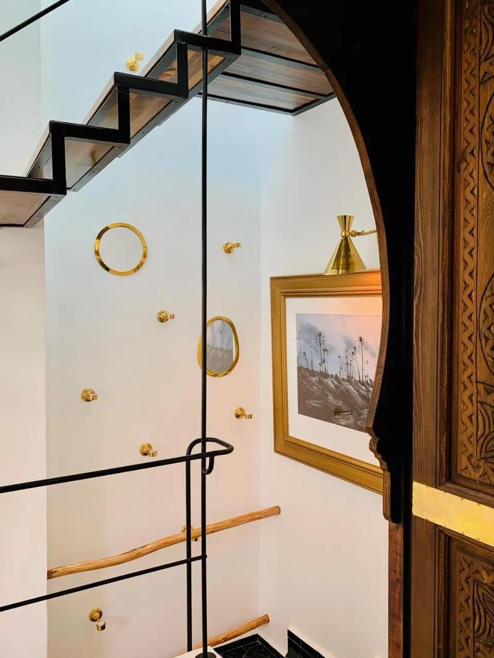 Decorative detail in Riad Dar Yasaman