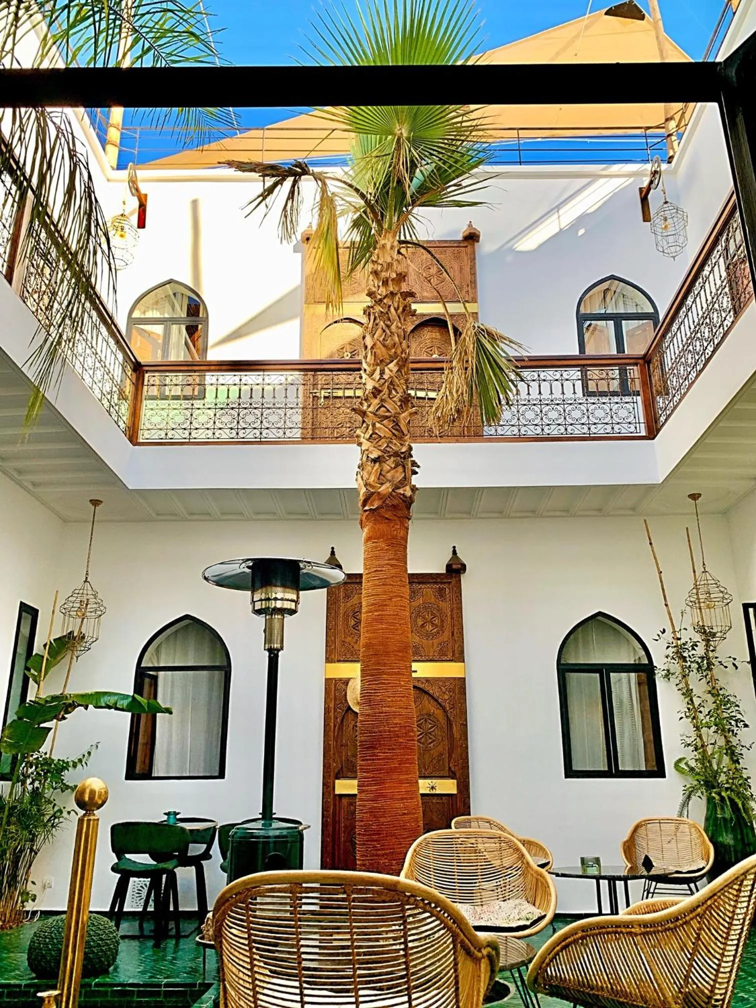 Patio in Riad Dar Yasaman