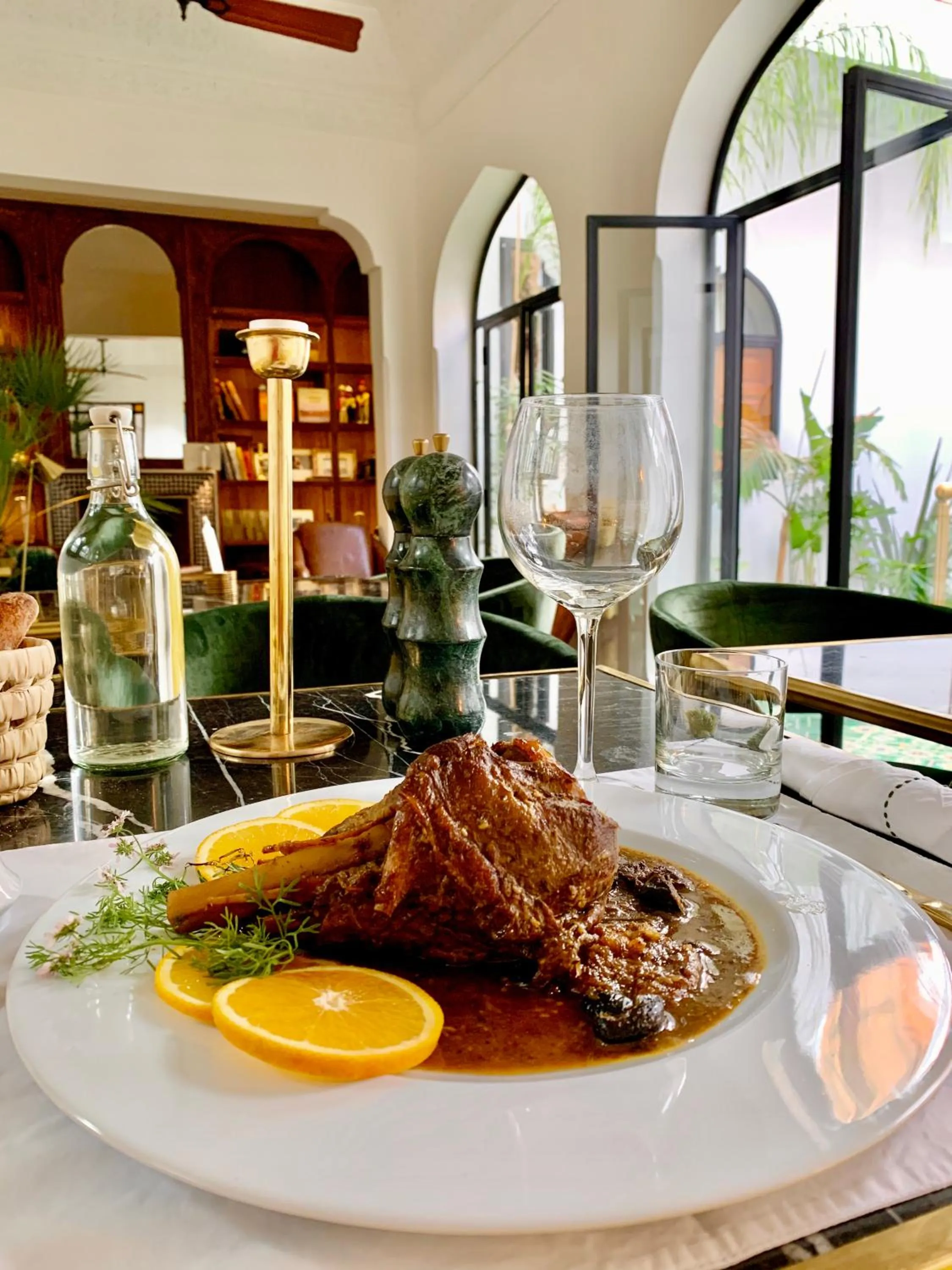 Food and drinks in Riad Dar Yasaman