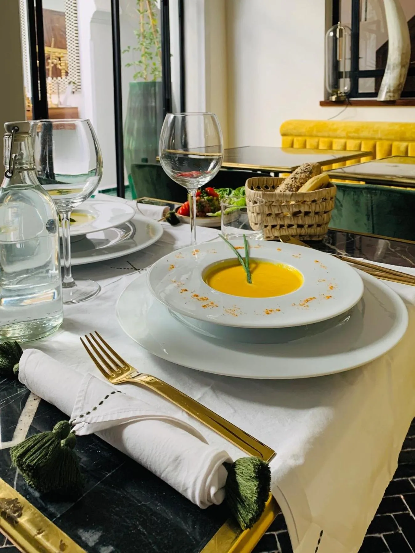 Food and drinks in Riad Dar Yasaman