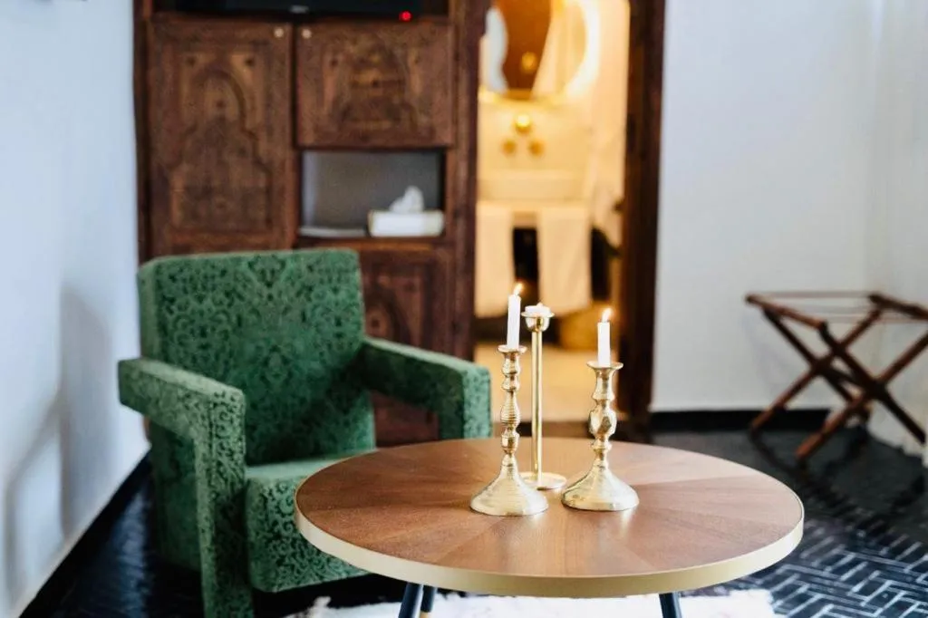 Seating area in Riad Dar Yasaman