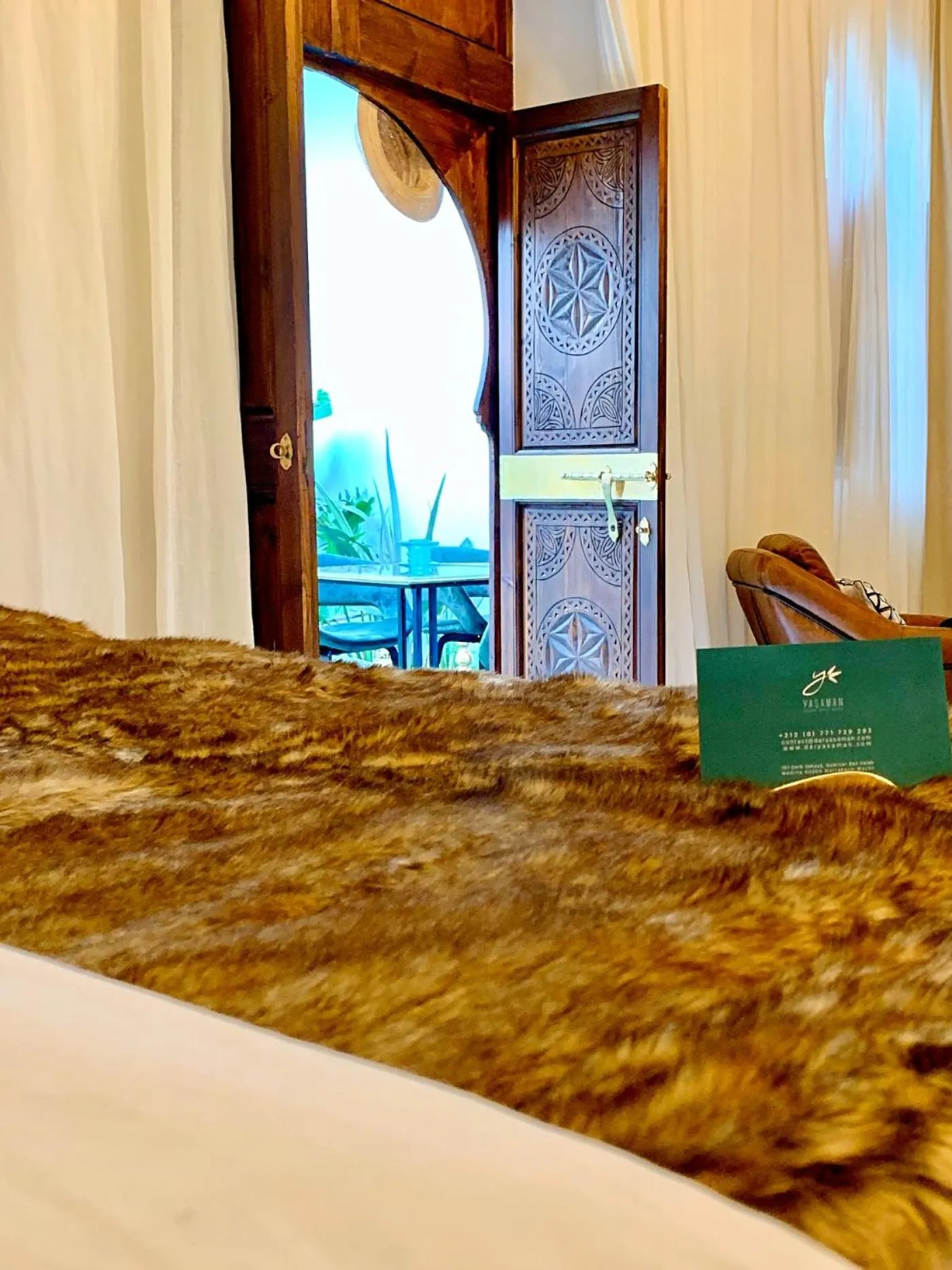 Bedroom in Riad Dar Yasaman