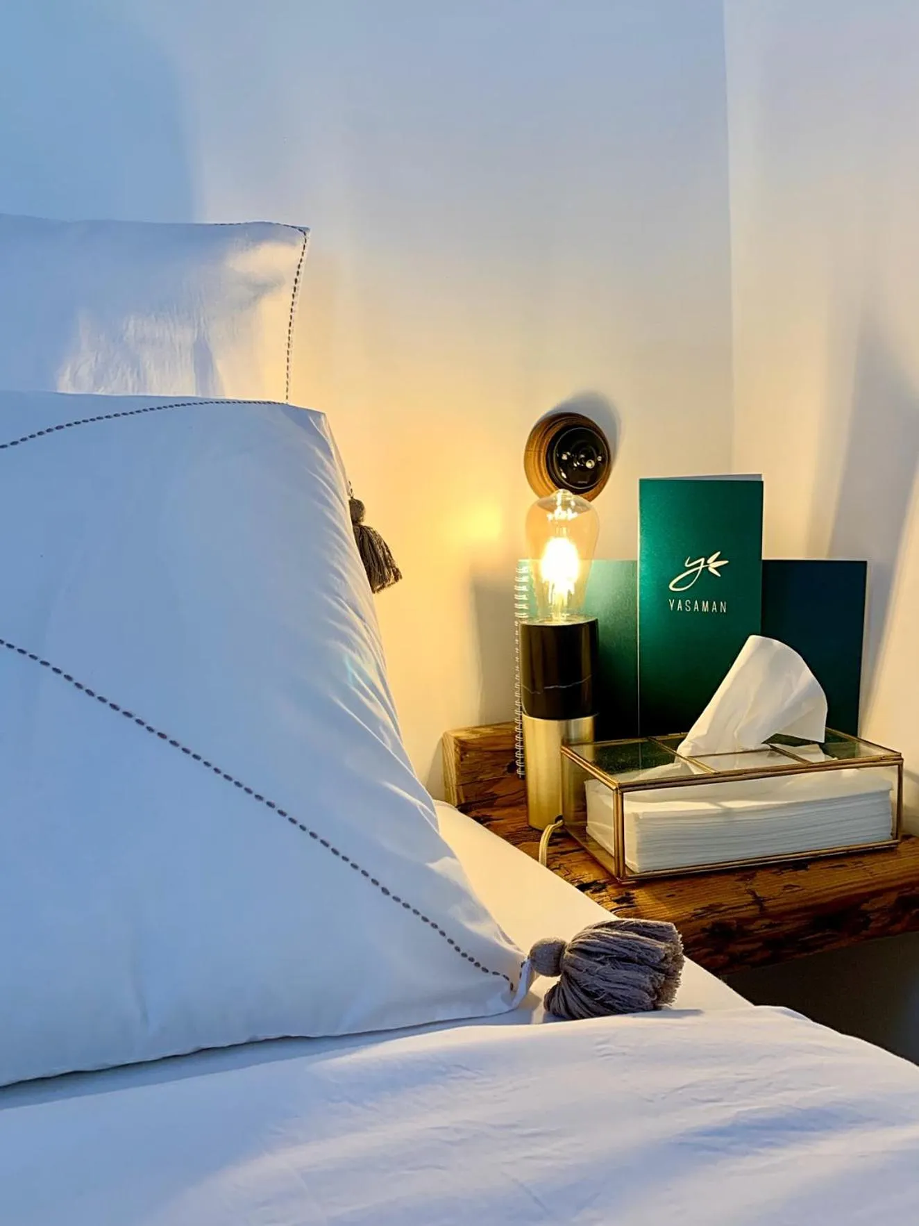 Bed in Riad Dar Yasaman