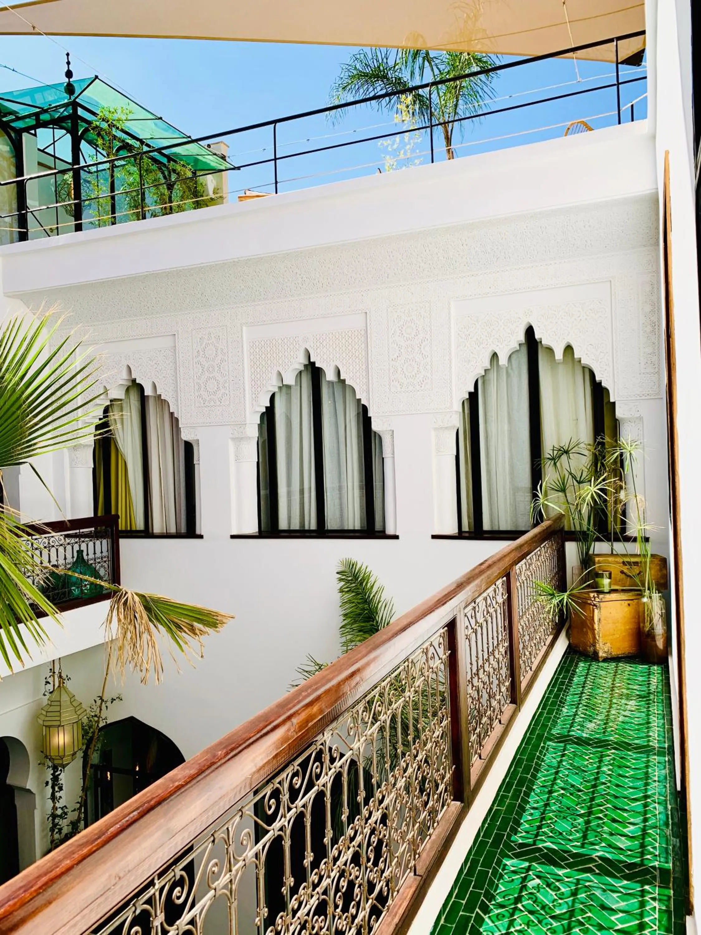 Balcony/Terrace in Riad Dar Yasaman
