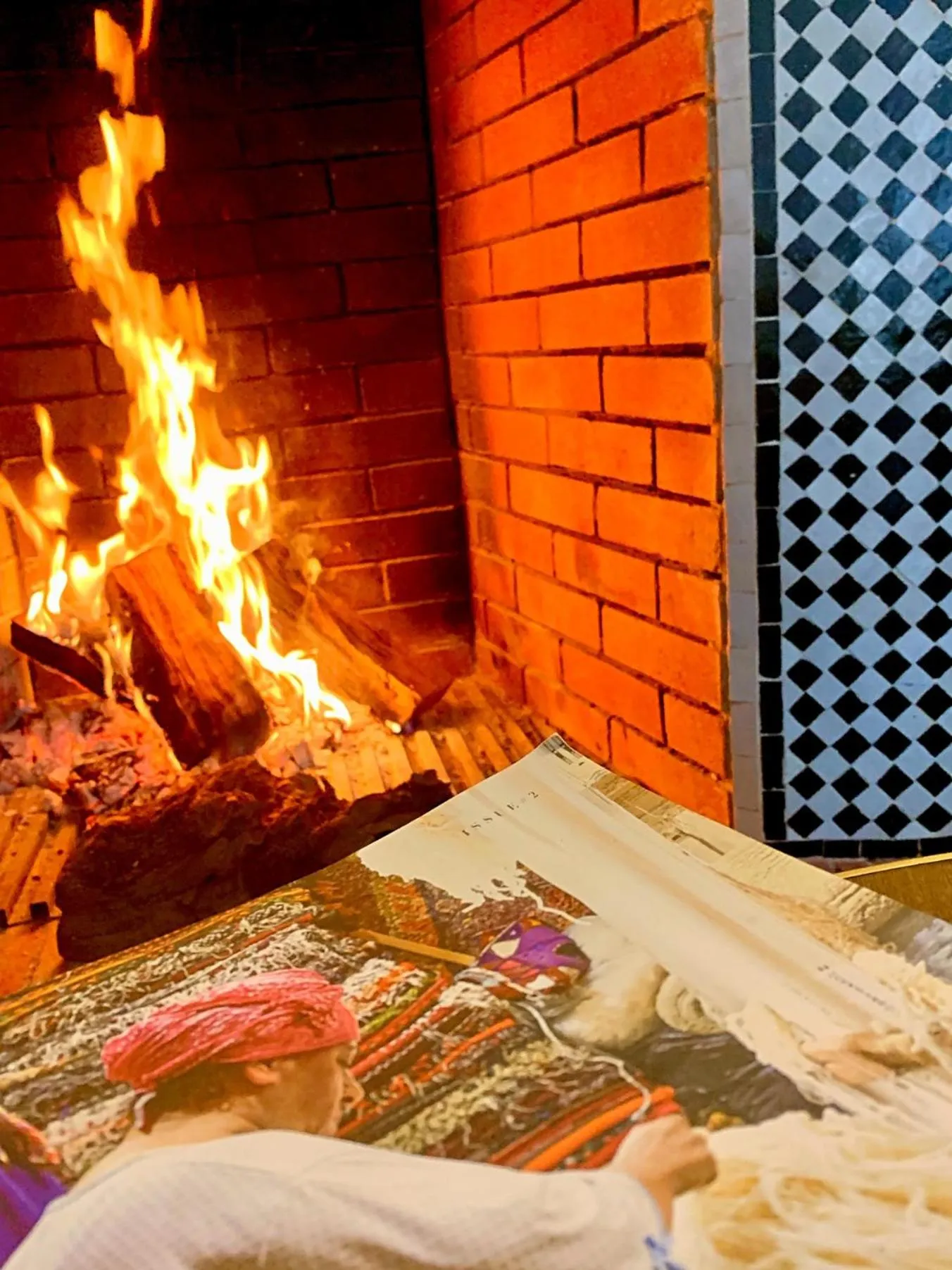 Living room in Riad Dar Yasaman