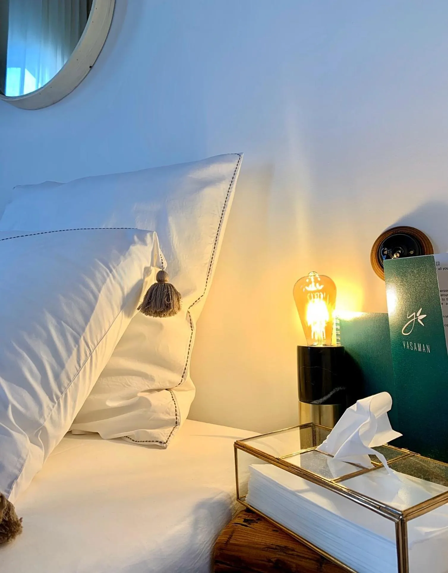 Bed in Riad Dar Yasaman