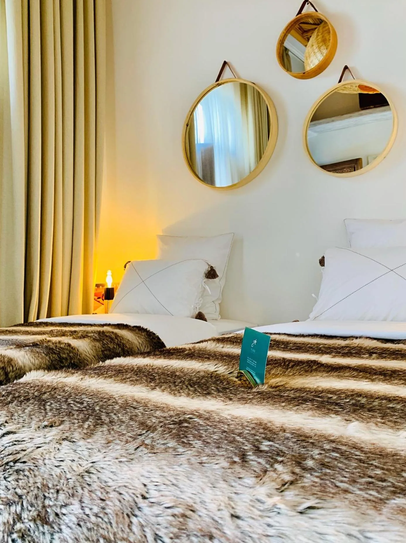 Bed in Riad Dar Yasaman