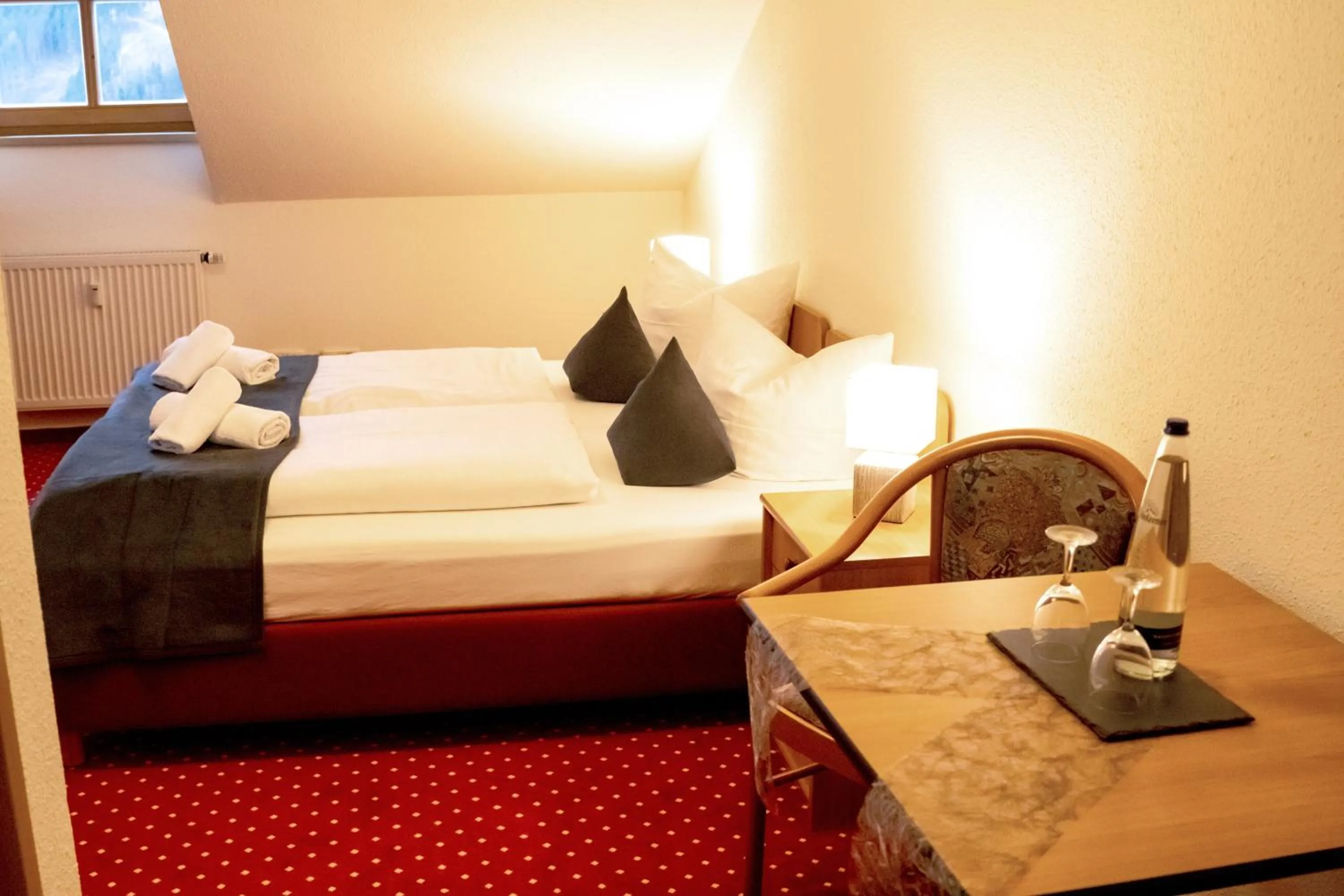 Bed in Landhotel Donaublick