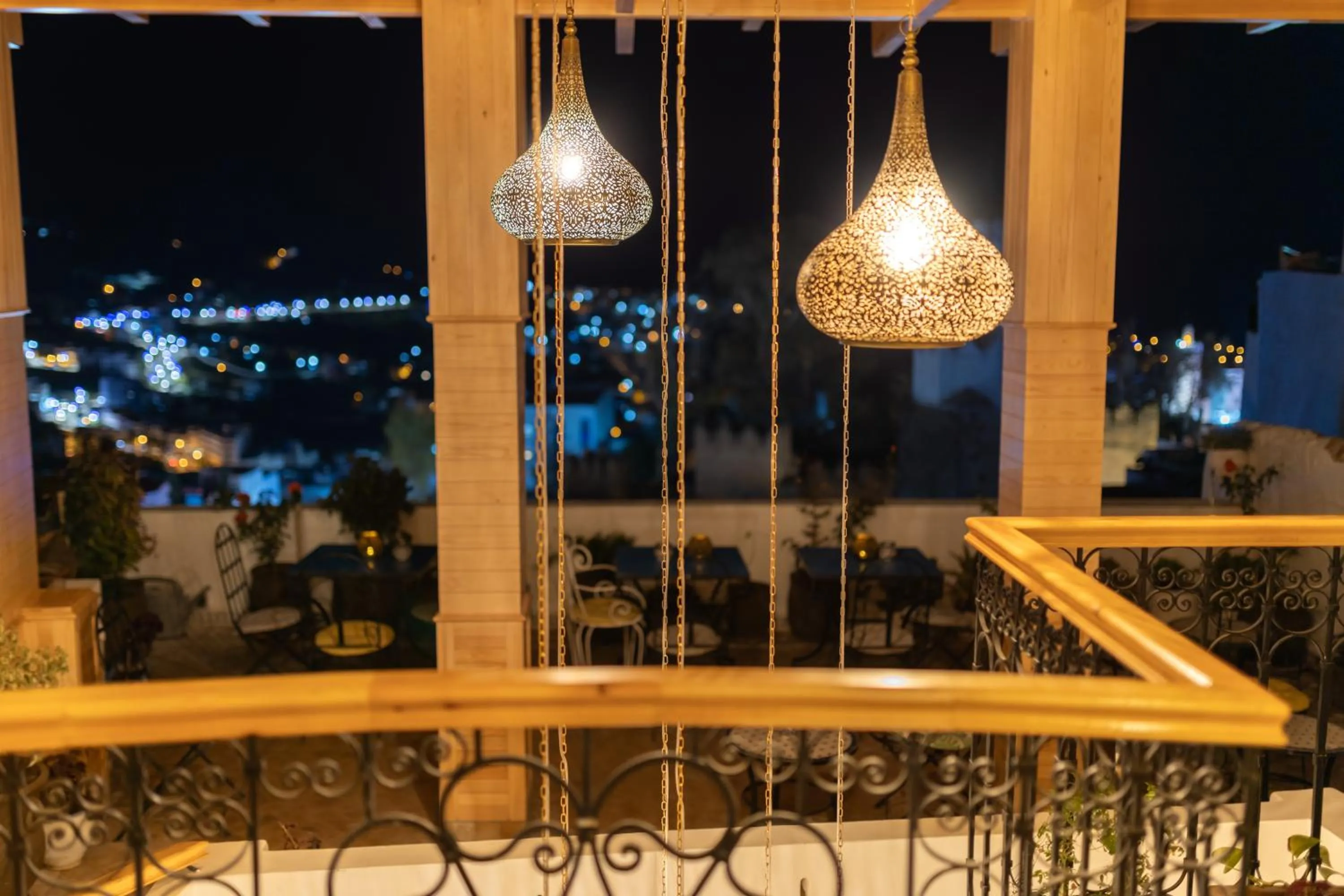 Balcony/Terrace in Riad Nila