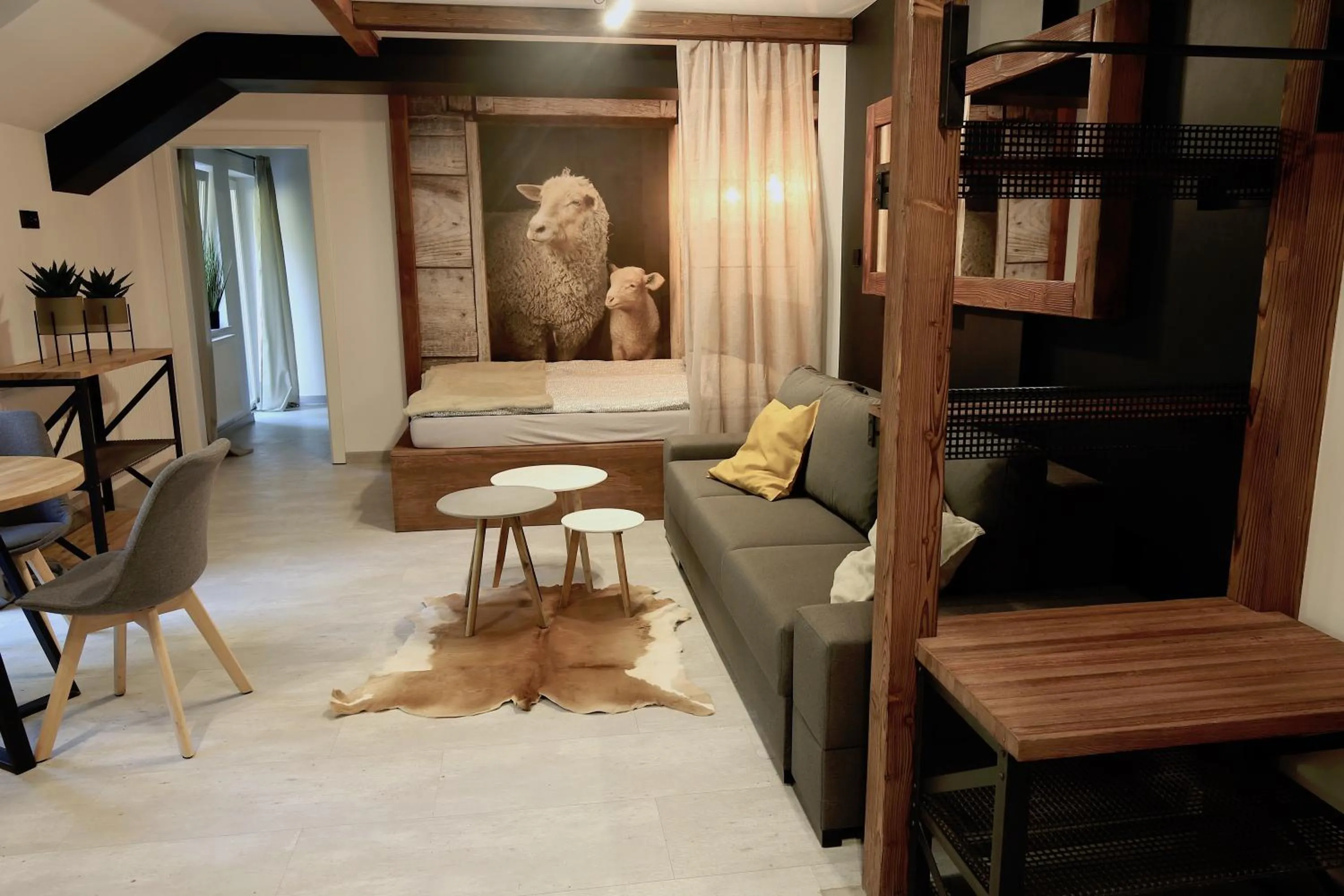 Living room in Aparthotel Narciarska 2