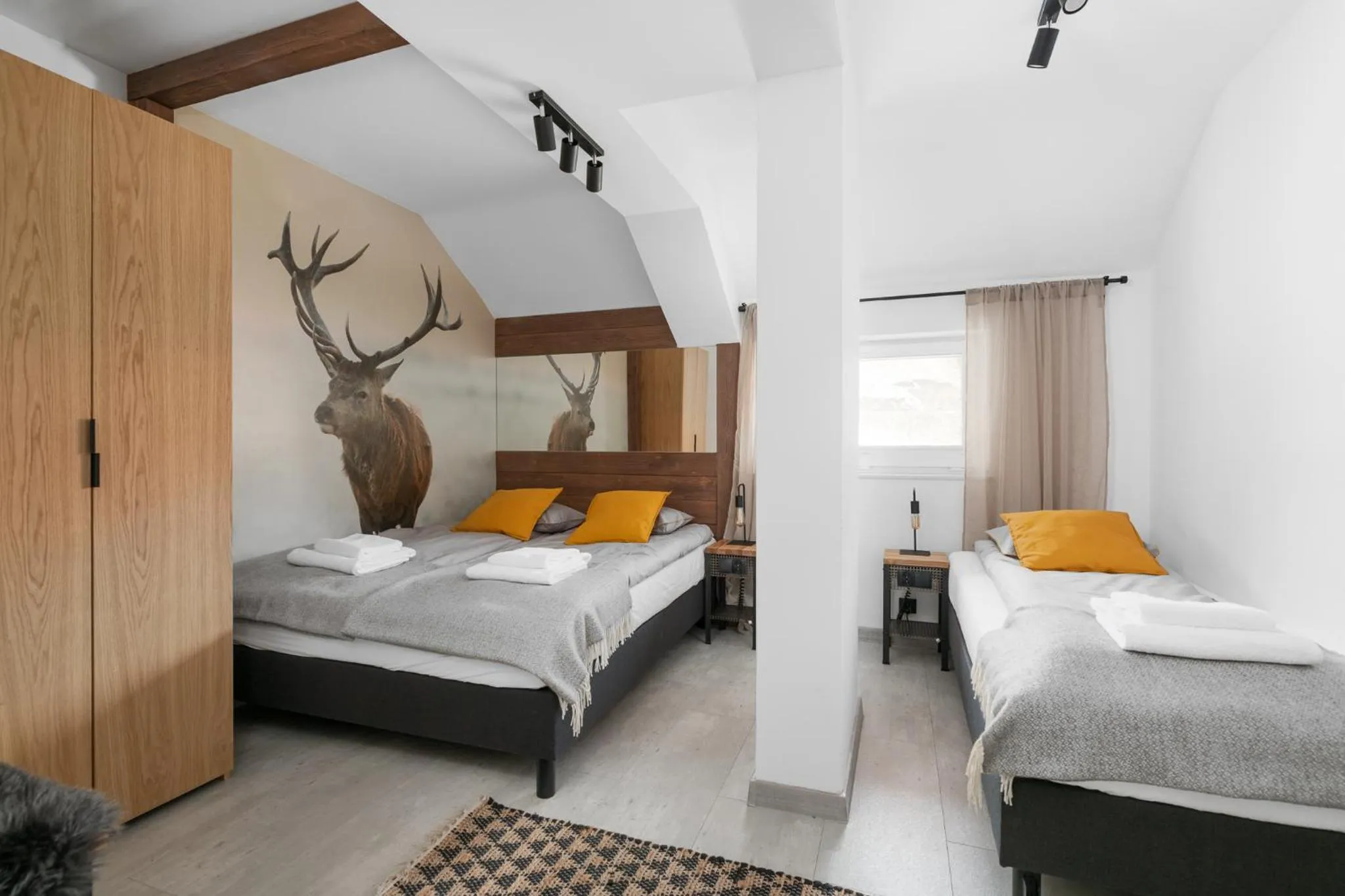 Bed in Aparthotel Narciarska 2