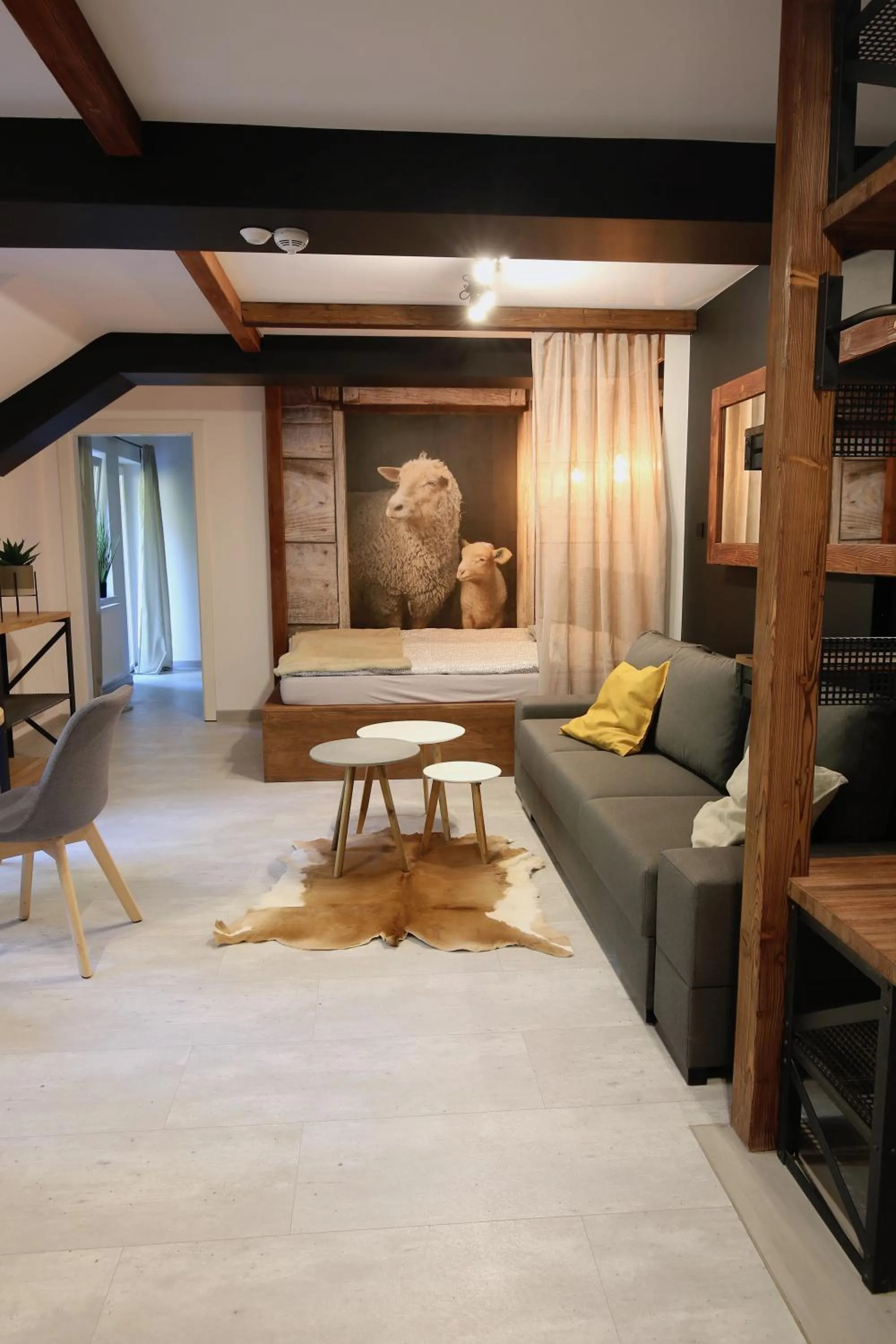 Living room in Aparthotel Narciarska 2