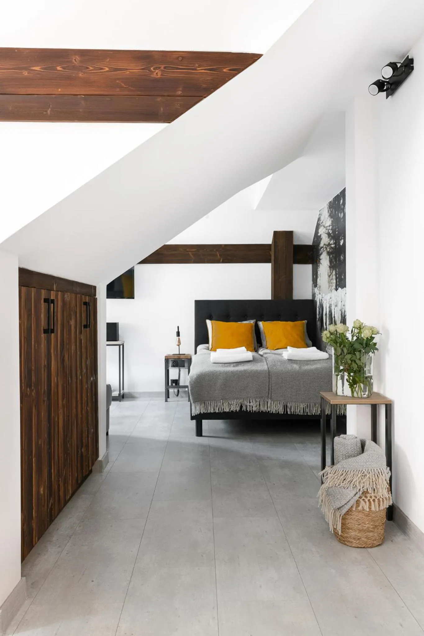 Bed in Aparthotel Narciarska 2