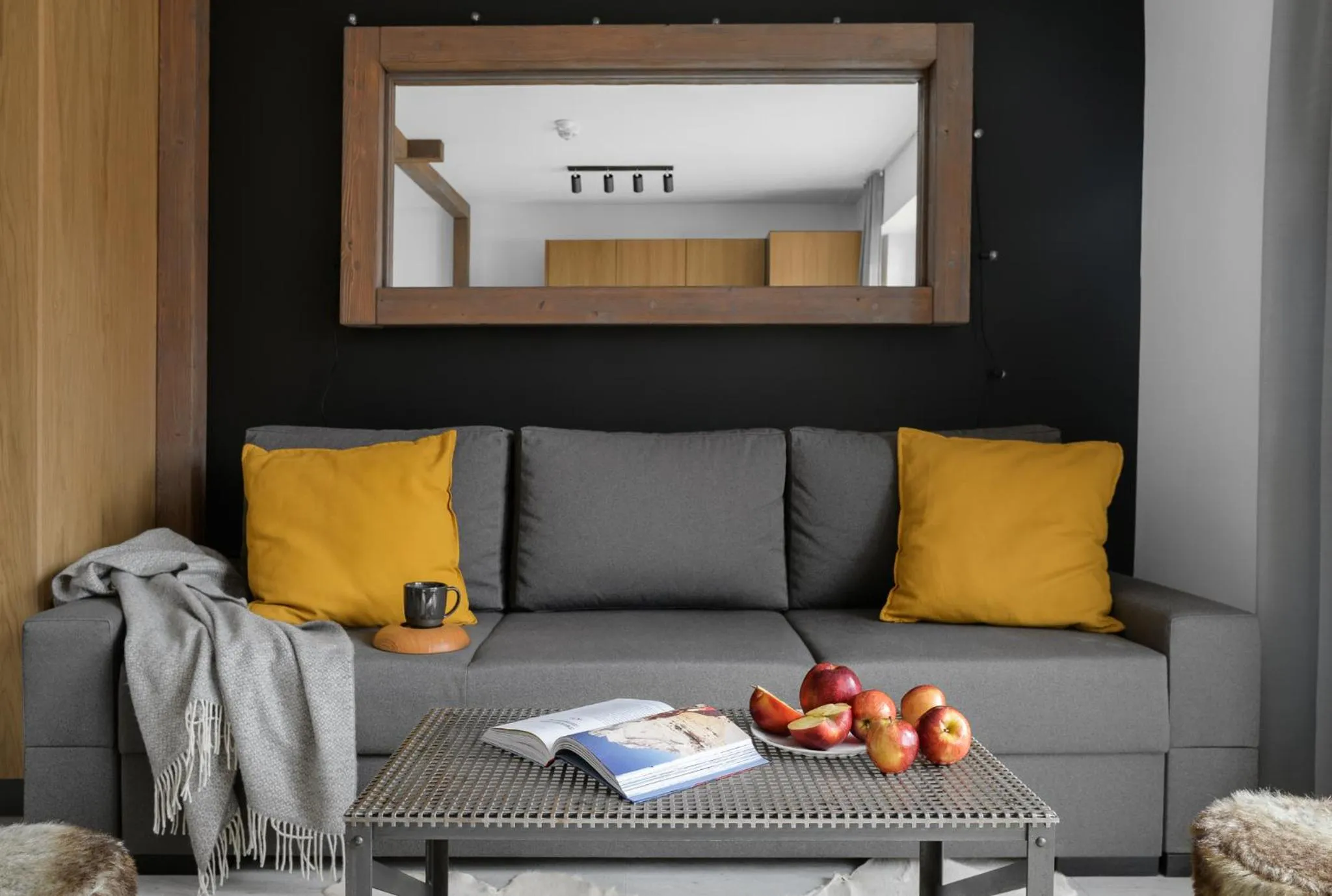 Living room in Aparthotel Narciarska 2