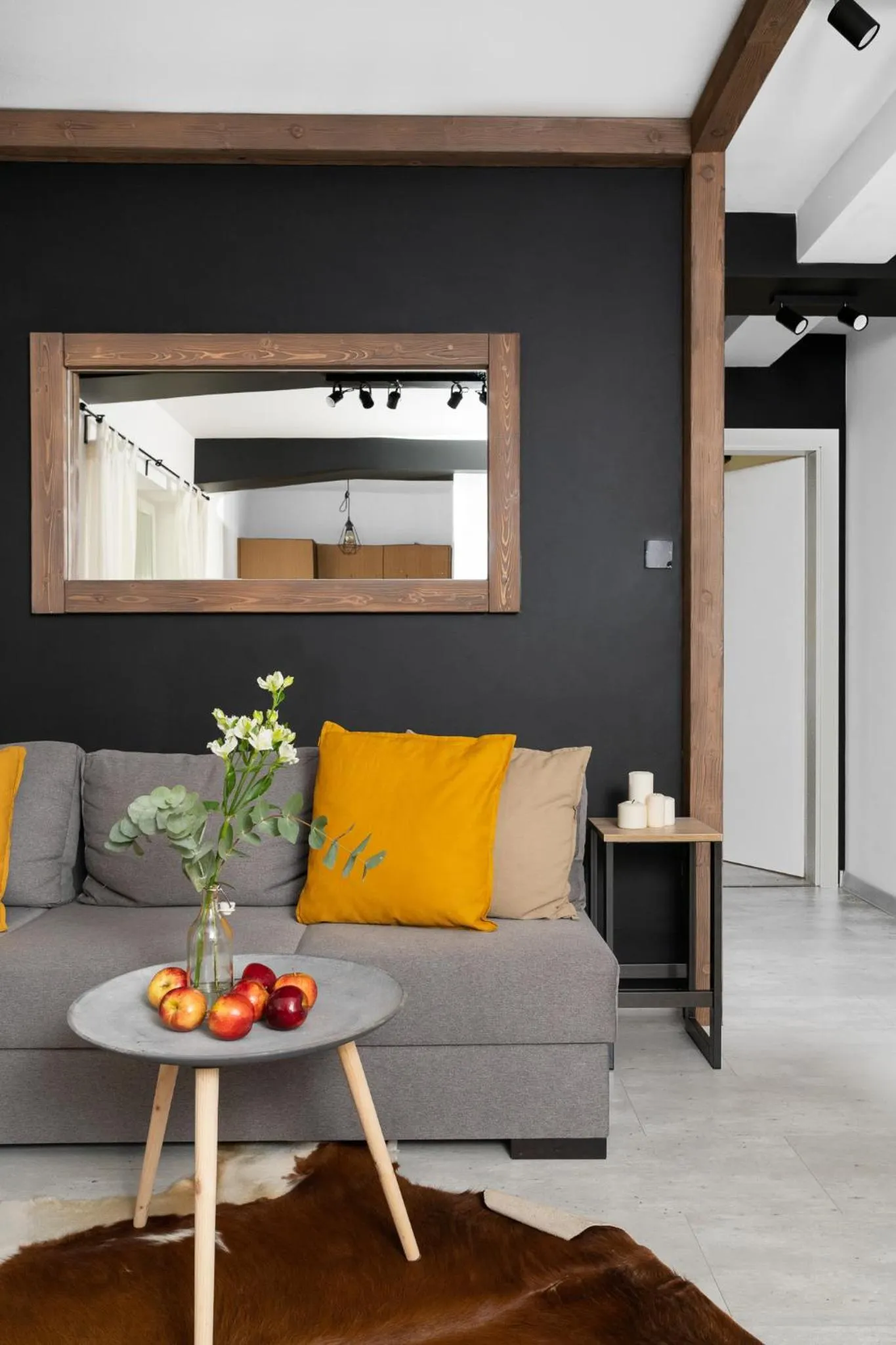 Living room in Aparthotel Narciarska 2