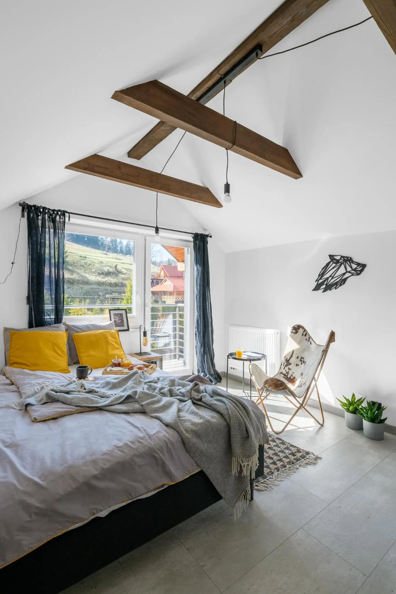 Bed in Aparthotel Narciarska 2