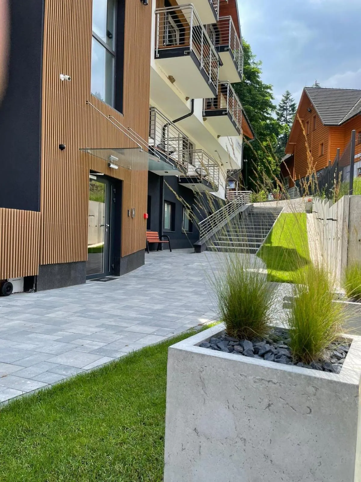 Property building in Aparthotel Narciarska 2