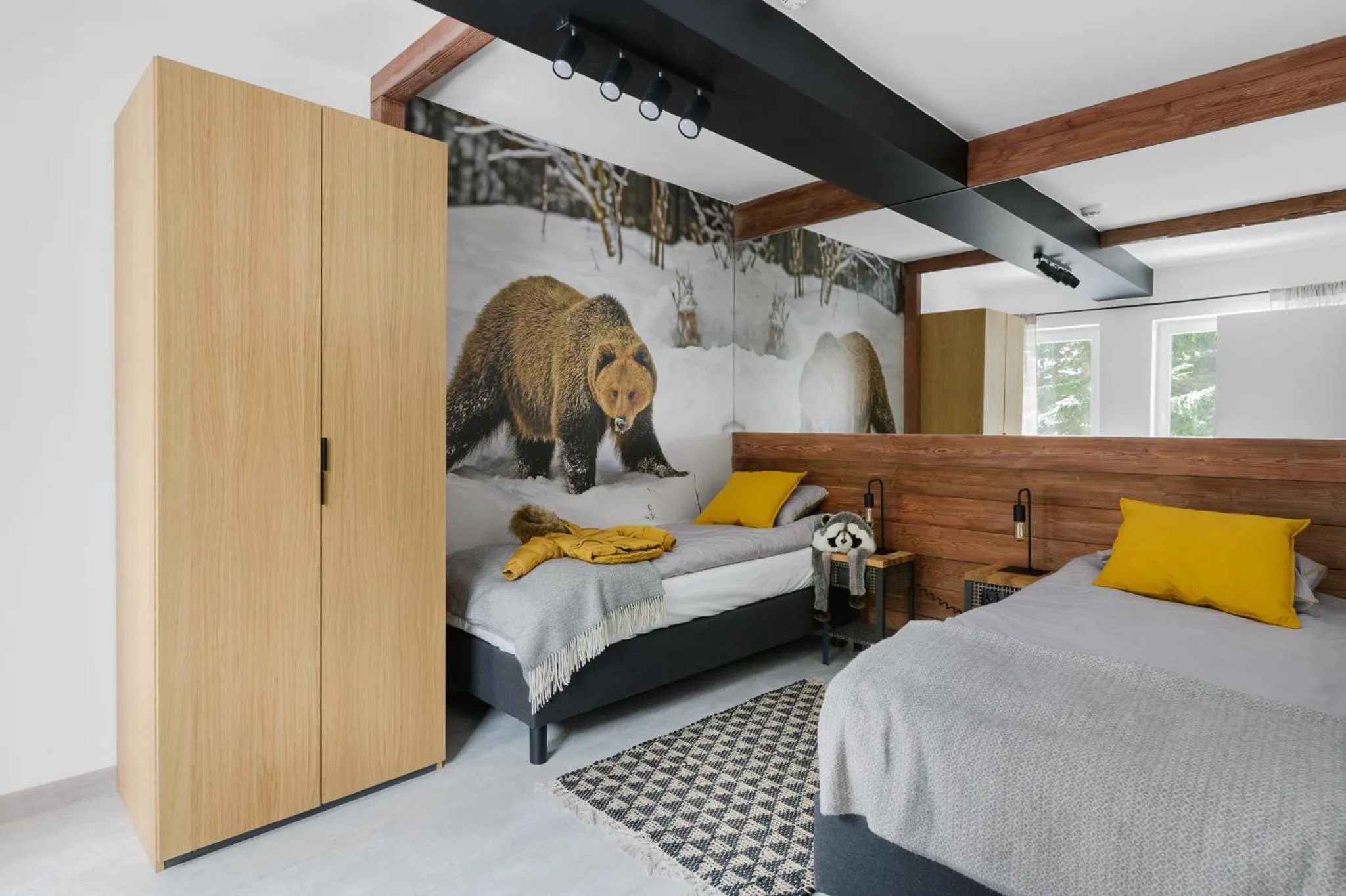 Bed in Aparthotel Narciarska 2